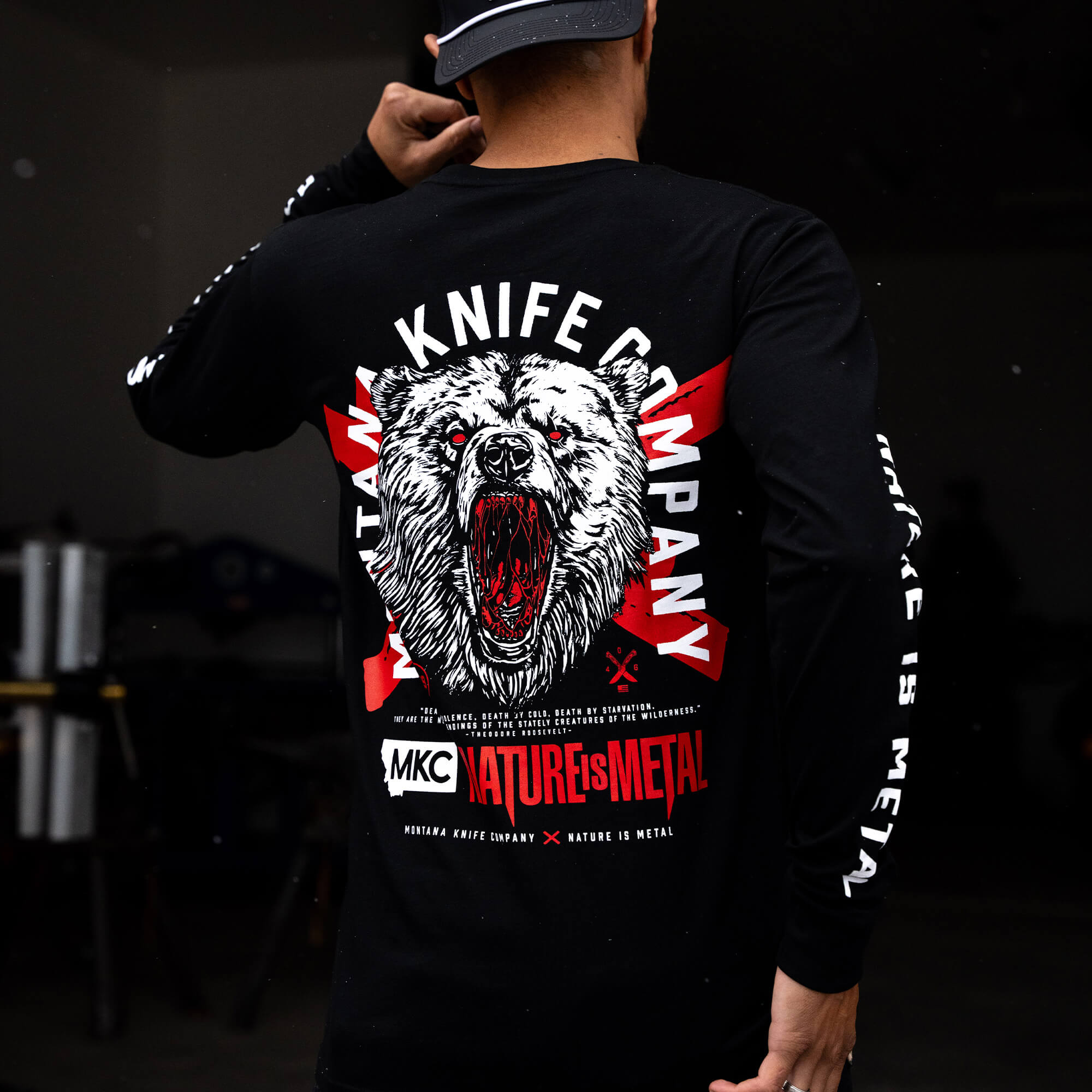 MKC X NATURE IS METAL - LONG SLEEVE TEE