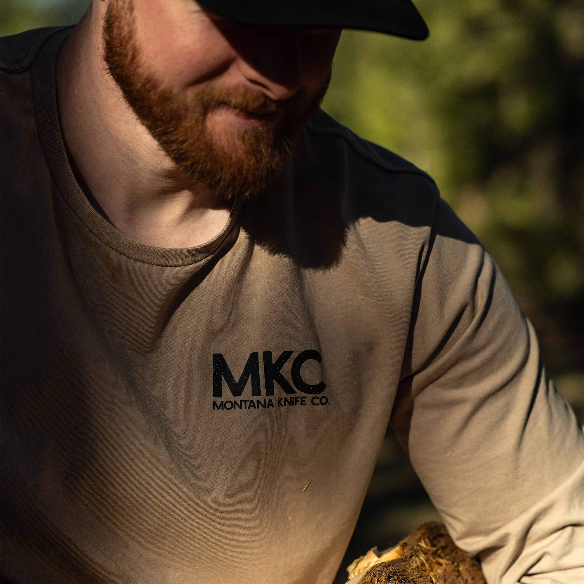 MKC STONEWASH LONG SLEEVE - QUICKSAND