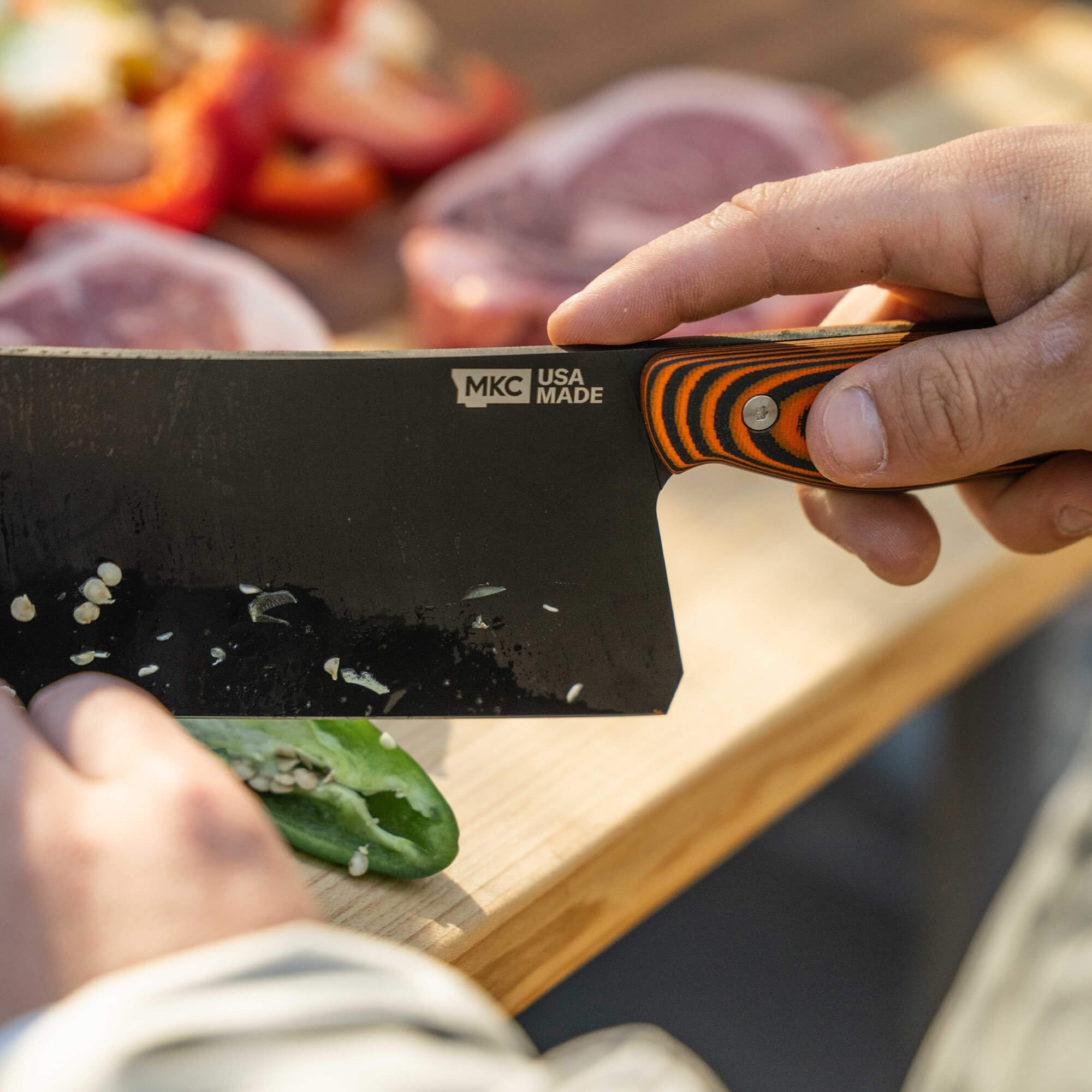 CATTLEMEN CLEAVER 2.0 - ORANGE & BLACK