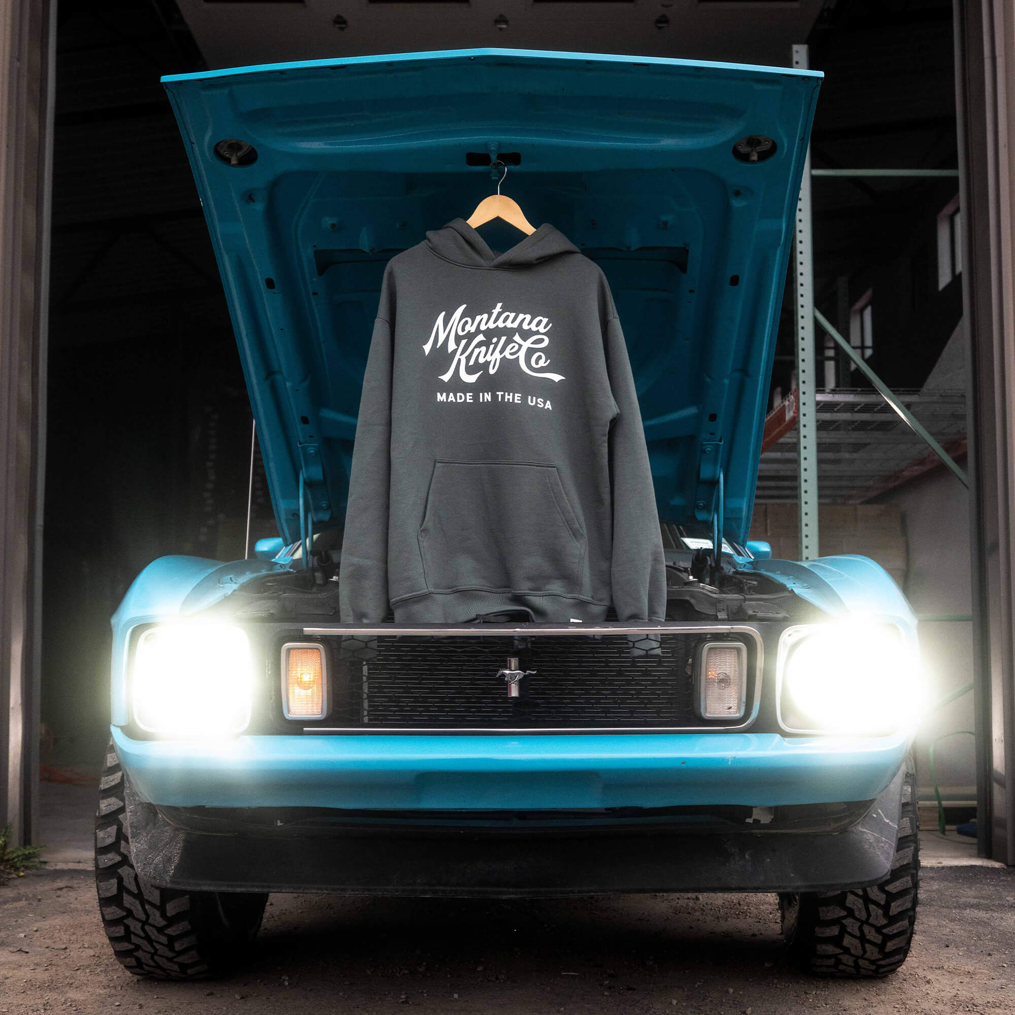 MKC HERITAGE HOODIE - GREEN - USA MADE