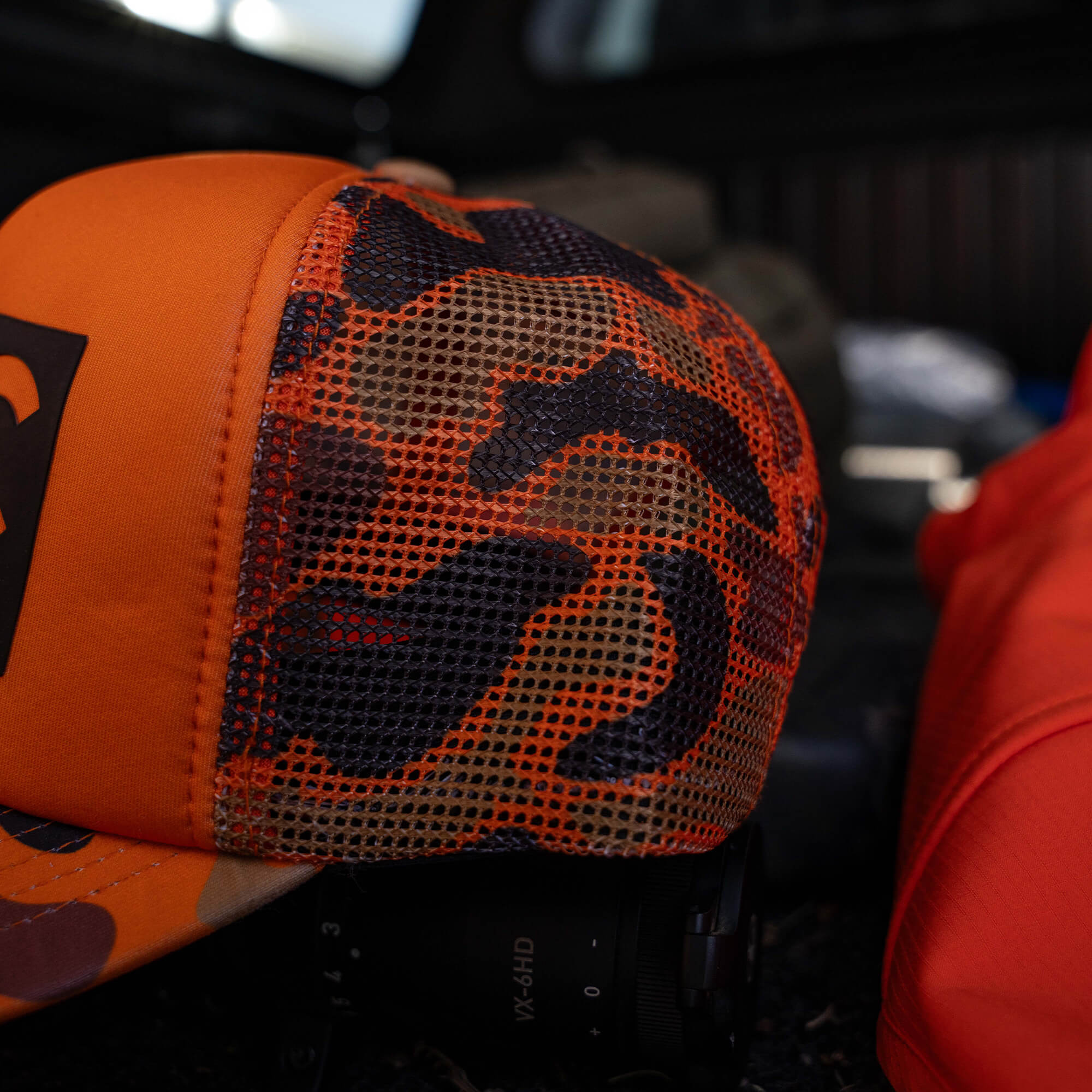 MKC BIG STATE LOGO - ORANGE FOAM HUNTER HAT