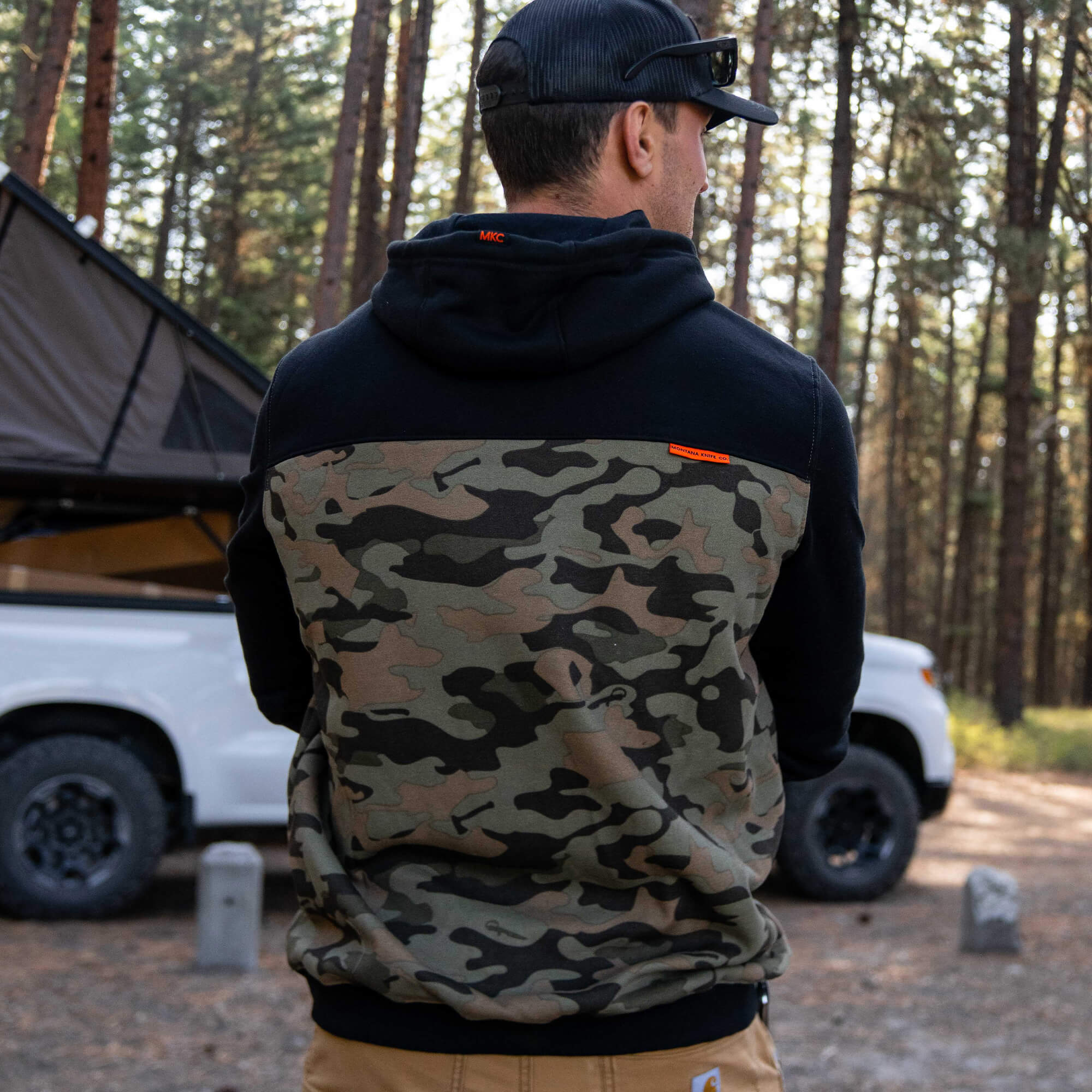 MKC COLORBLOCK HOODIE - CAMO