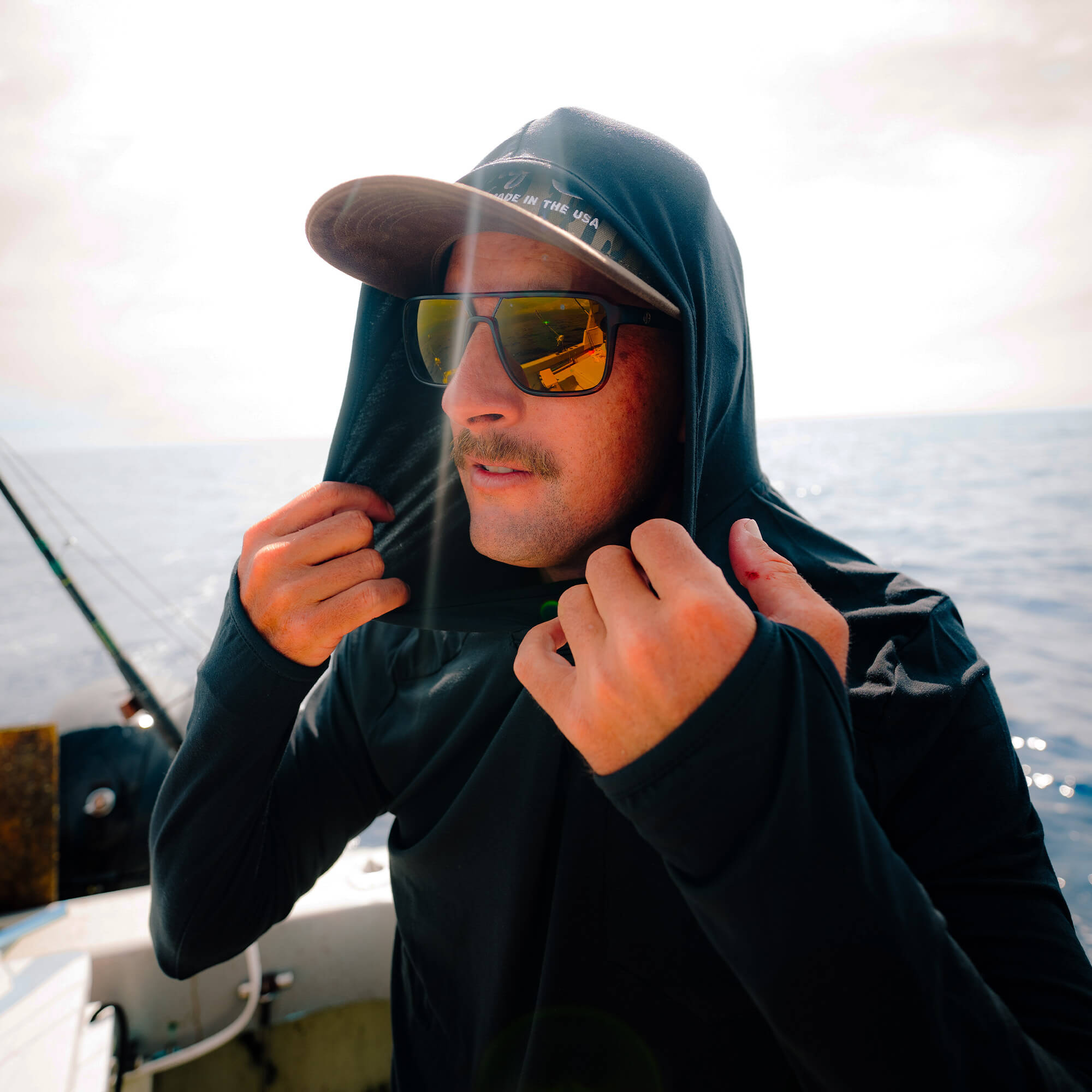 RIMROCK LIGHTWEIGHT HOODIE - BLACK