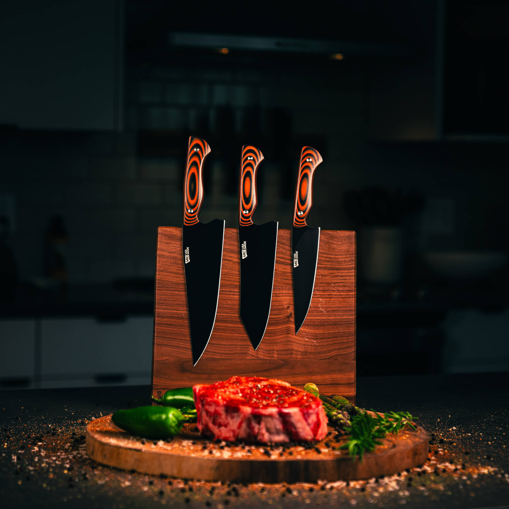 MKC CULINARY SET - ORANGE & BLACK