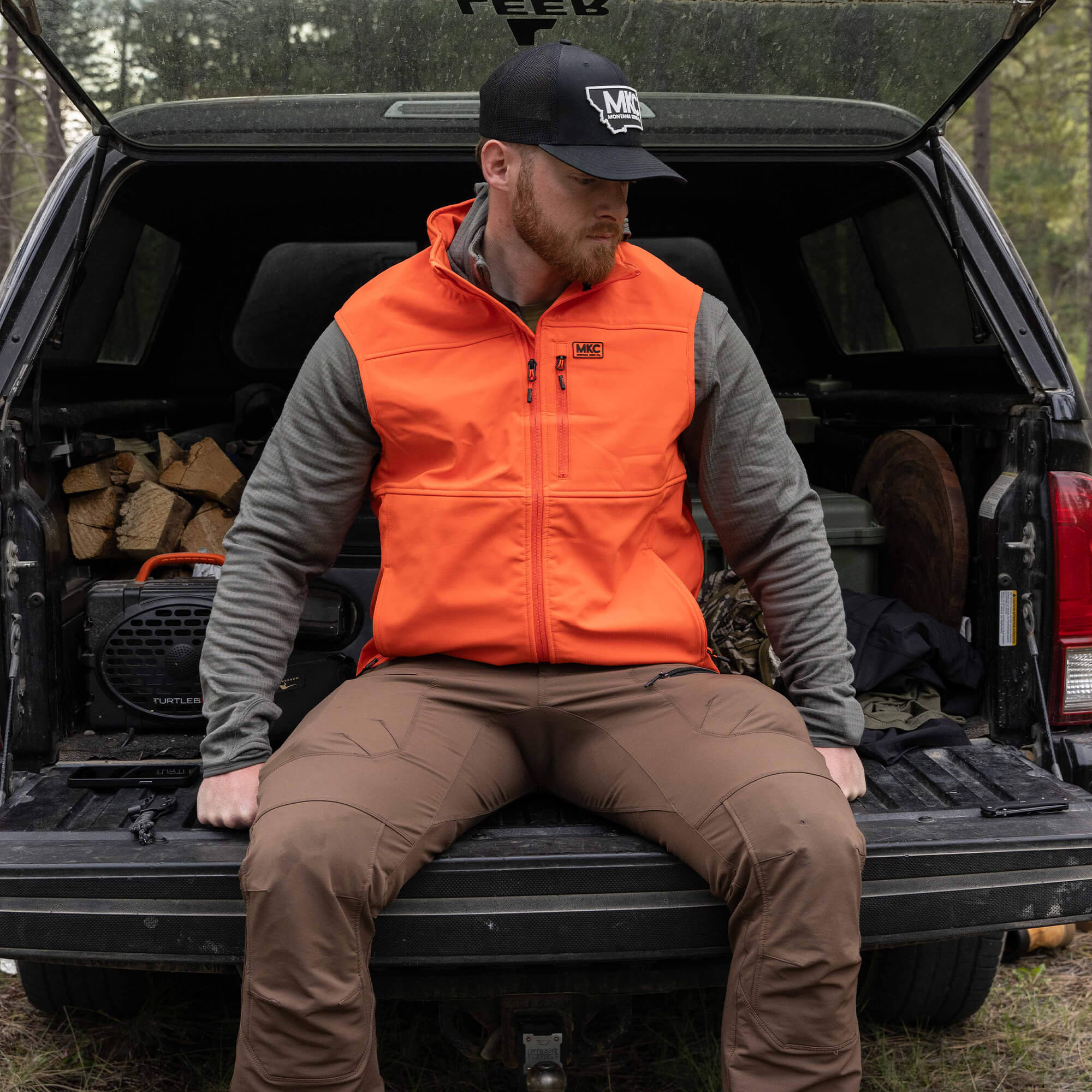 REXFORD RIPSTOP VEST - BLAZE ORANGE