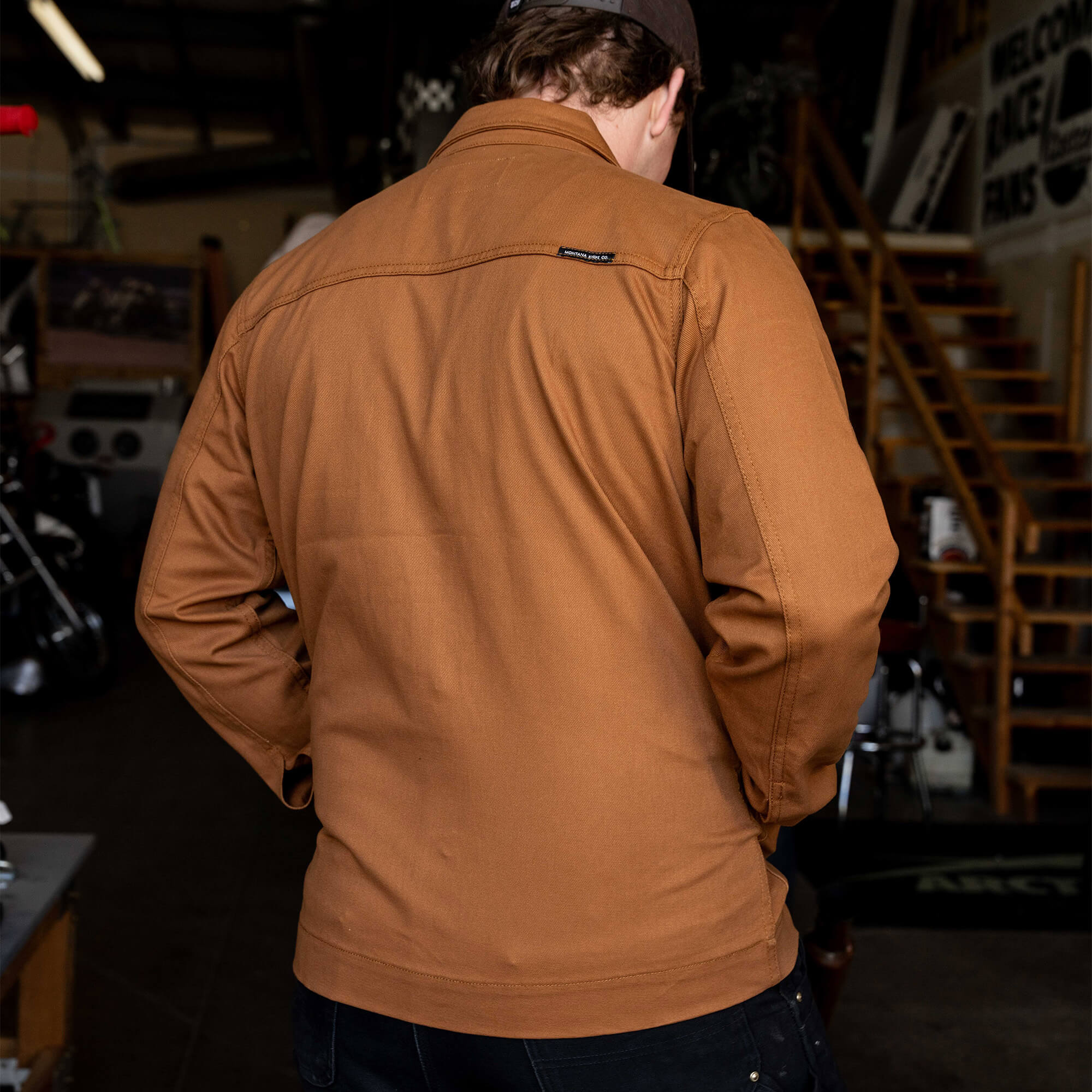 MKC WORK JACKET - USA MADE - RUST
