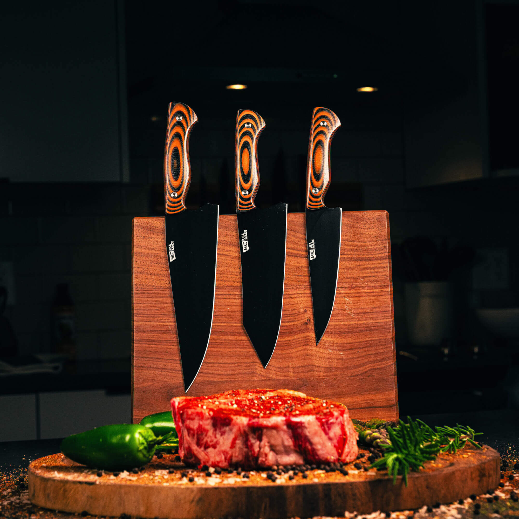 MKC CULINARY SET - ORANGE & BLACK