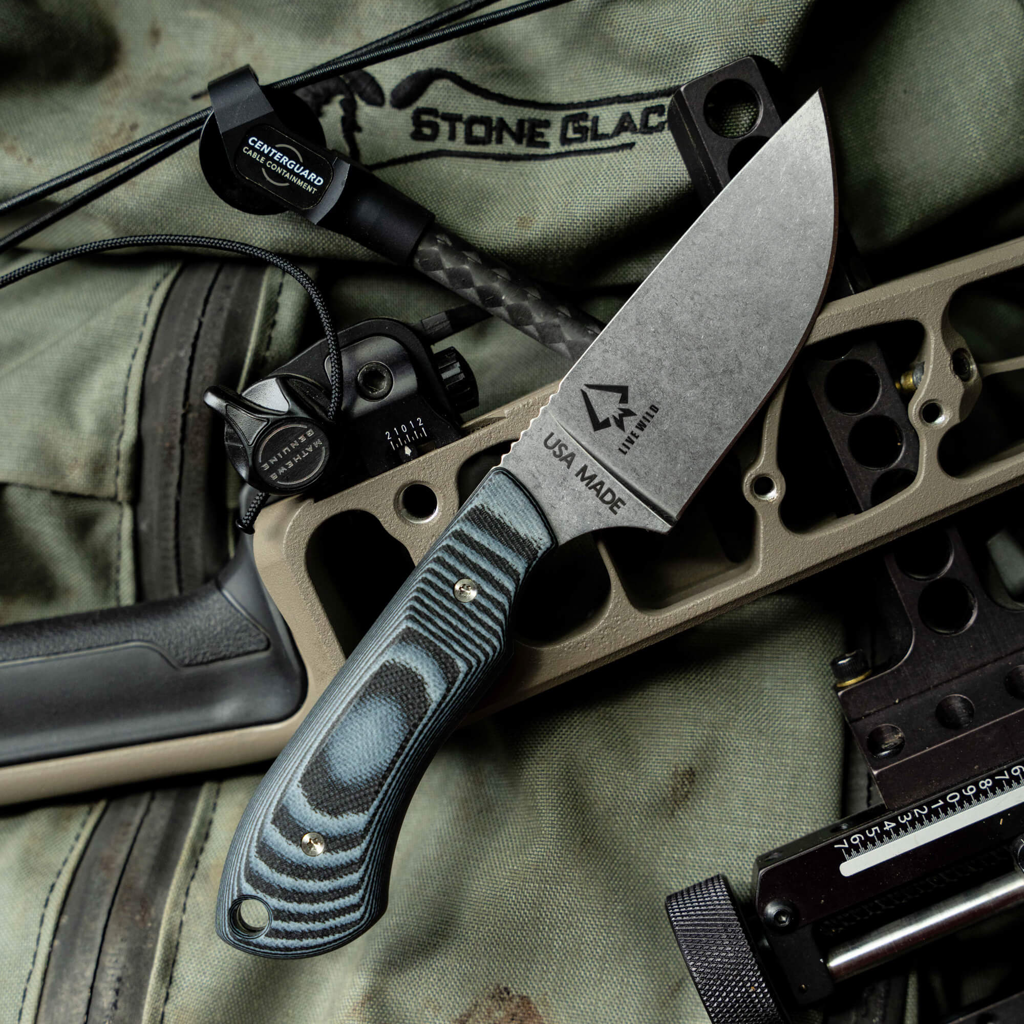 ELKHORN SKINNER - LIVE WILD EDITION - GREY & BLACK