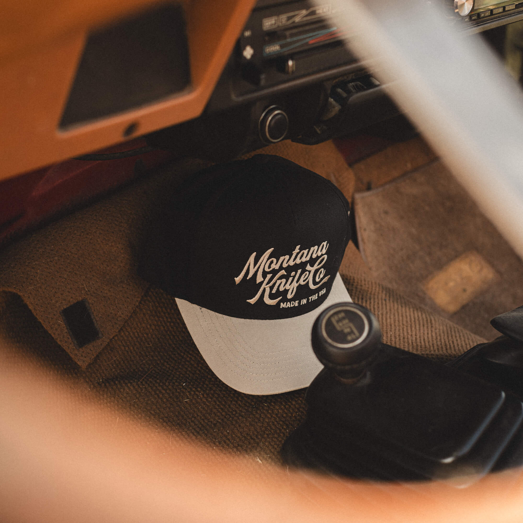 MKC HERITAGE HAT - BLACK/TAN
