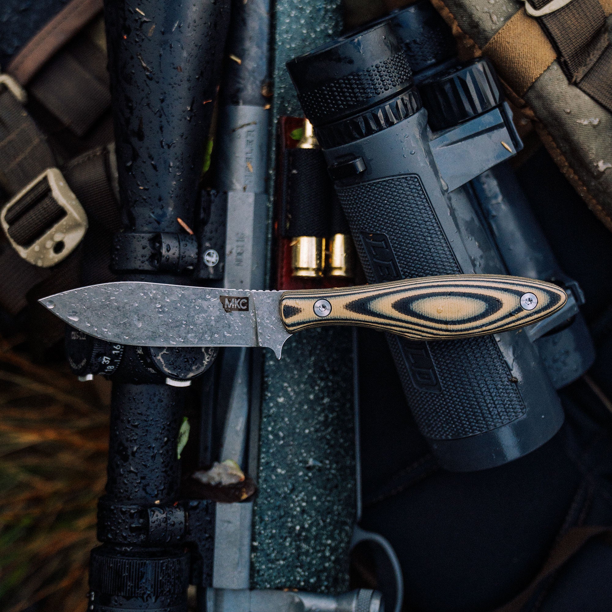 JACKSTONE - TAN AND BLACK