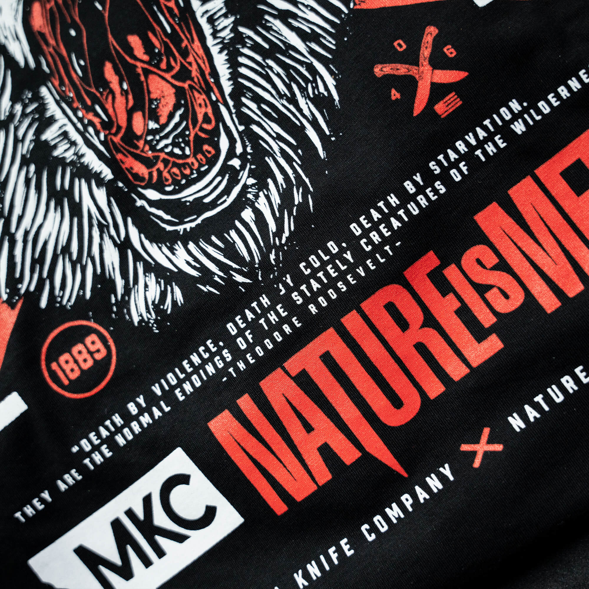 MKC X NATURE IS METAL - LONG SLEEVE TEE