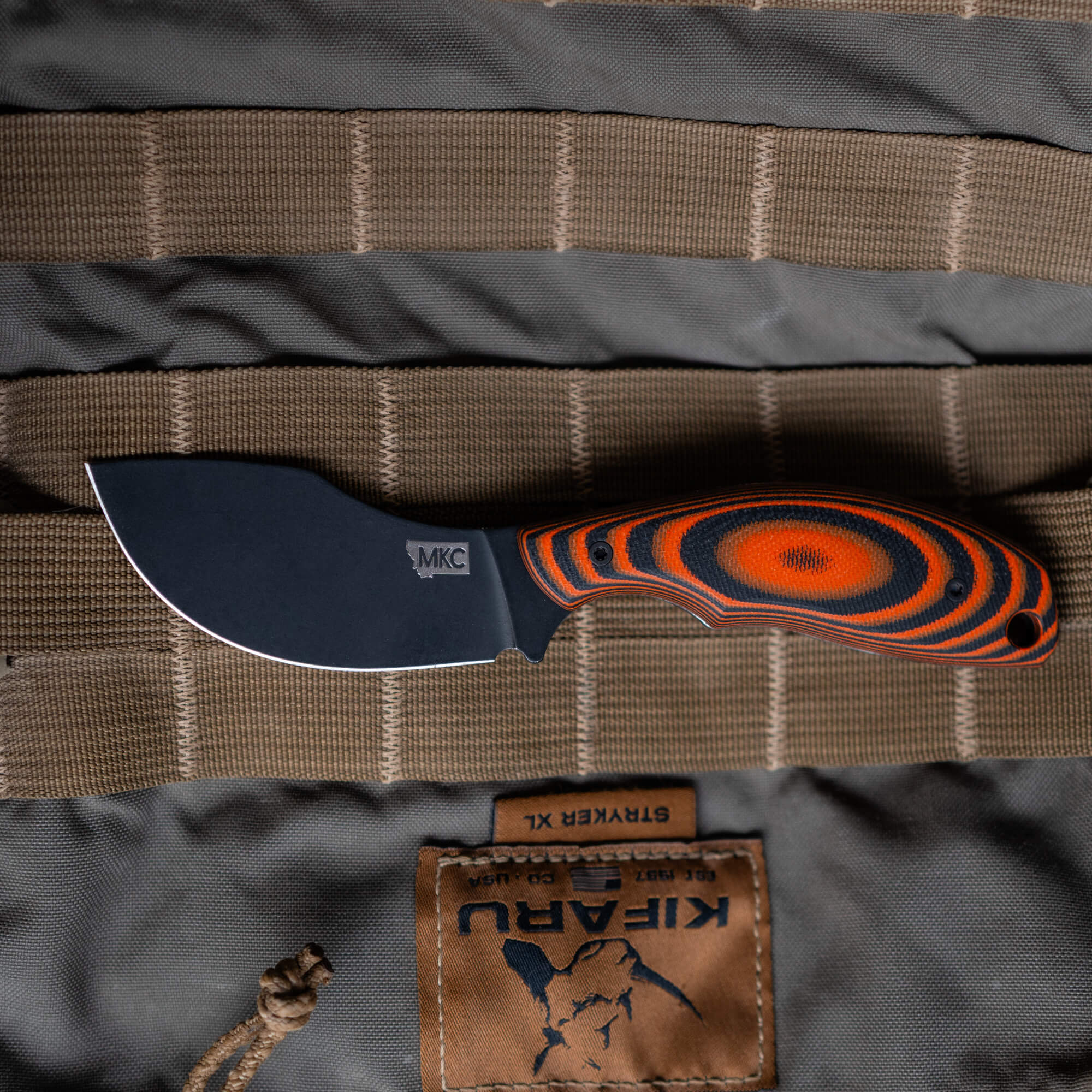 PACKOUT SKINNER - PVD - ORANGE & BLACK