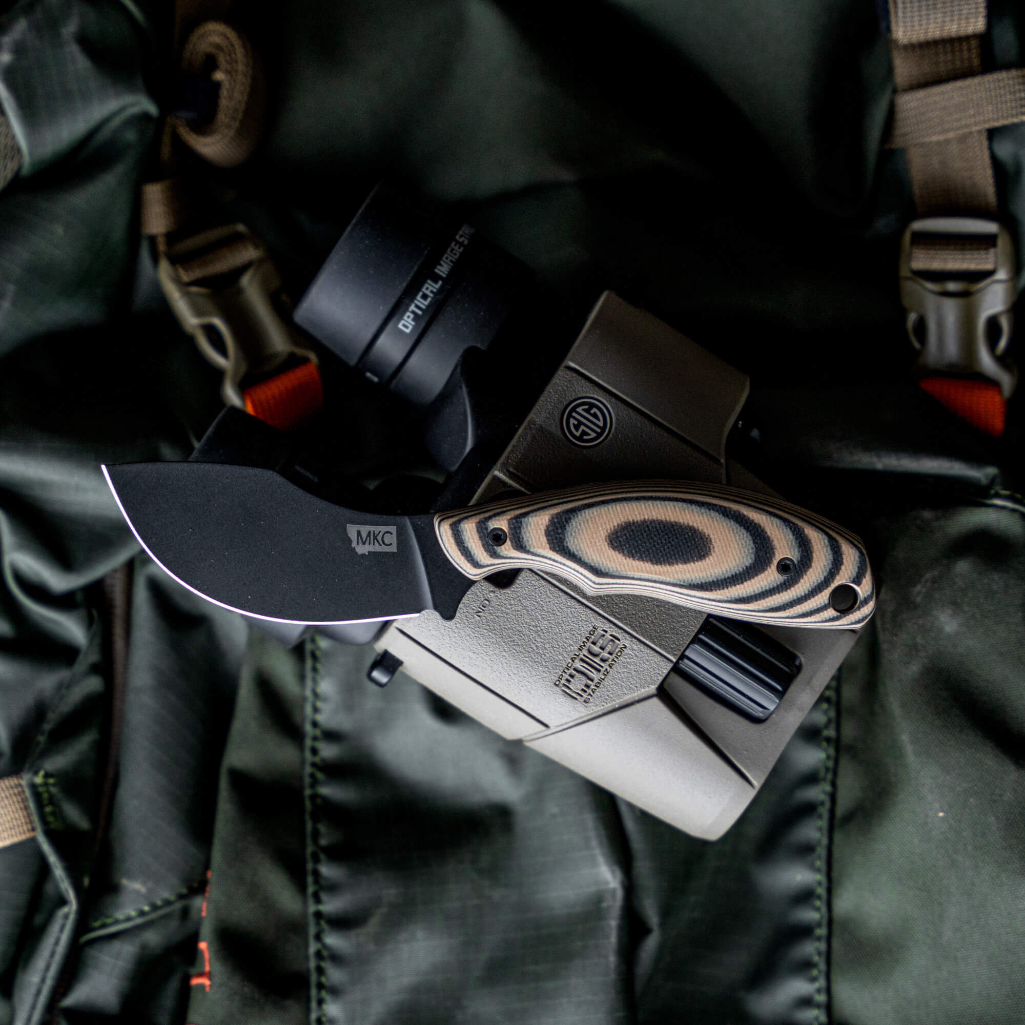 PACKOUT SKINNER - PVD - TAN & BLACK