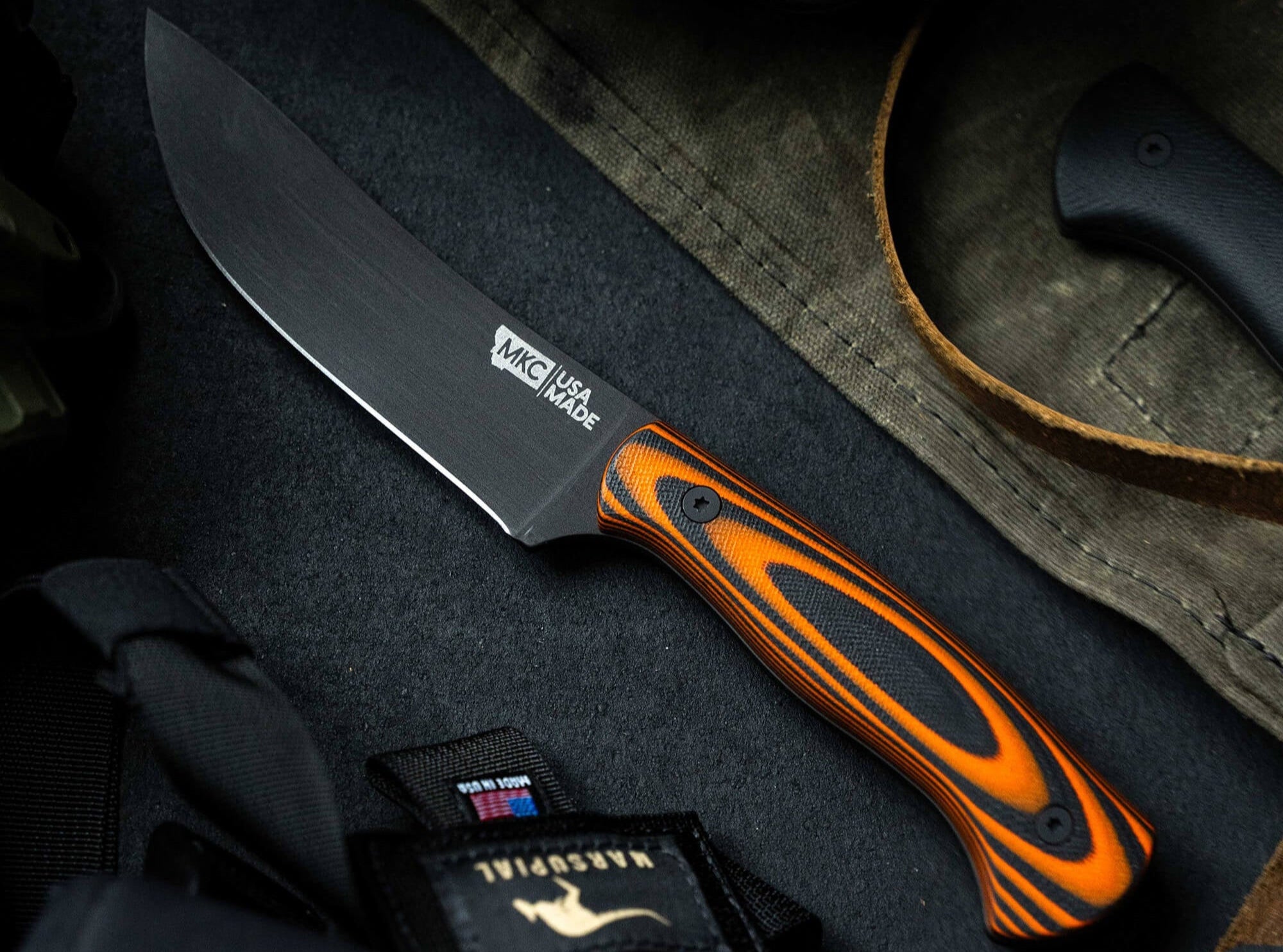 STONEWALL SKINNER - ORANGE & BLACK