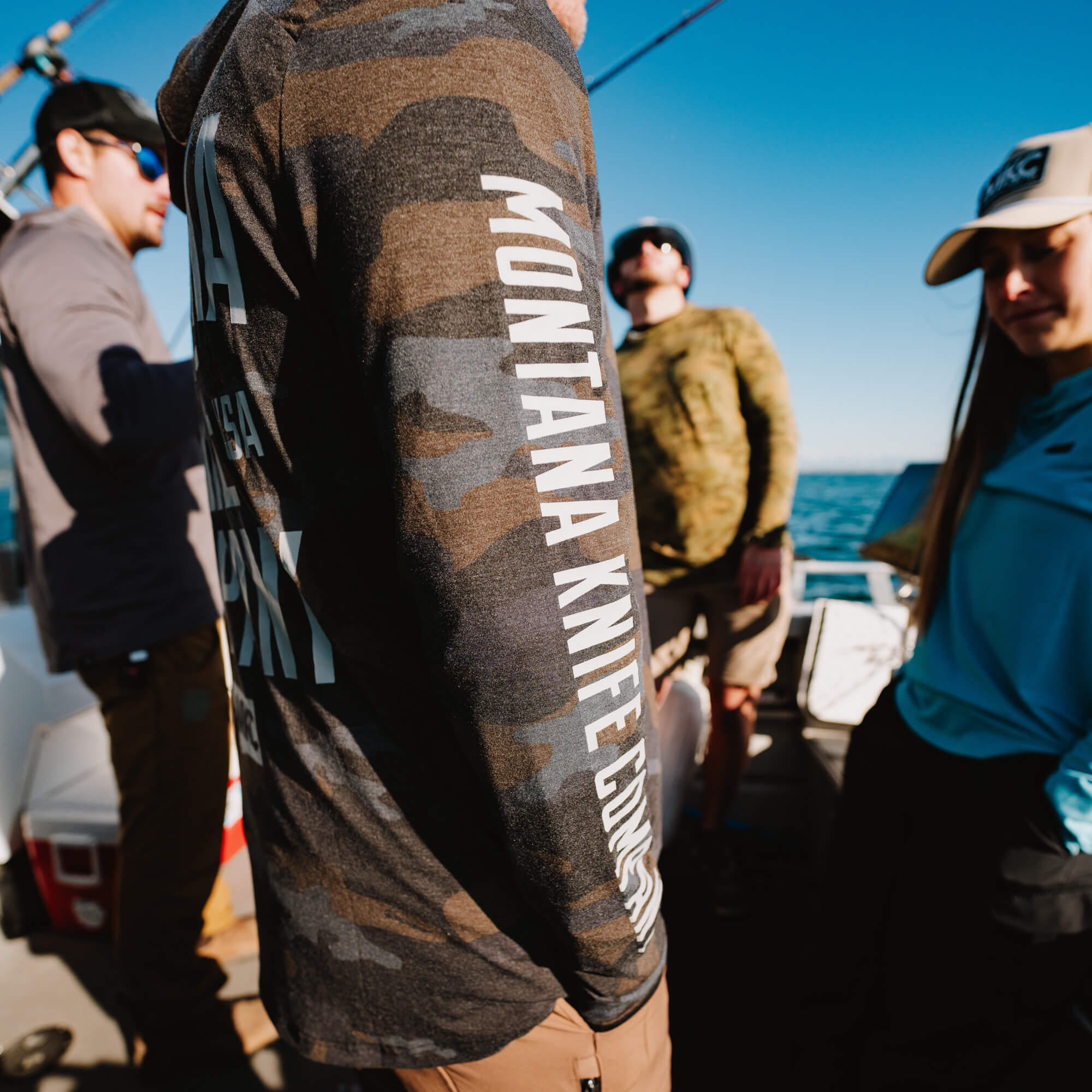 SUN RIVER BAMBOO HOODIE - DARK MKC CAMO