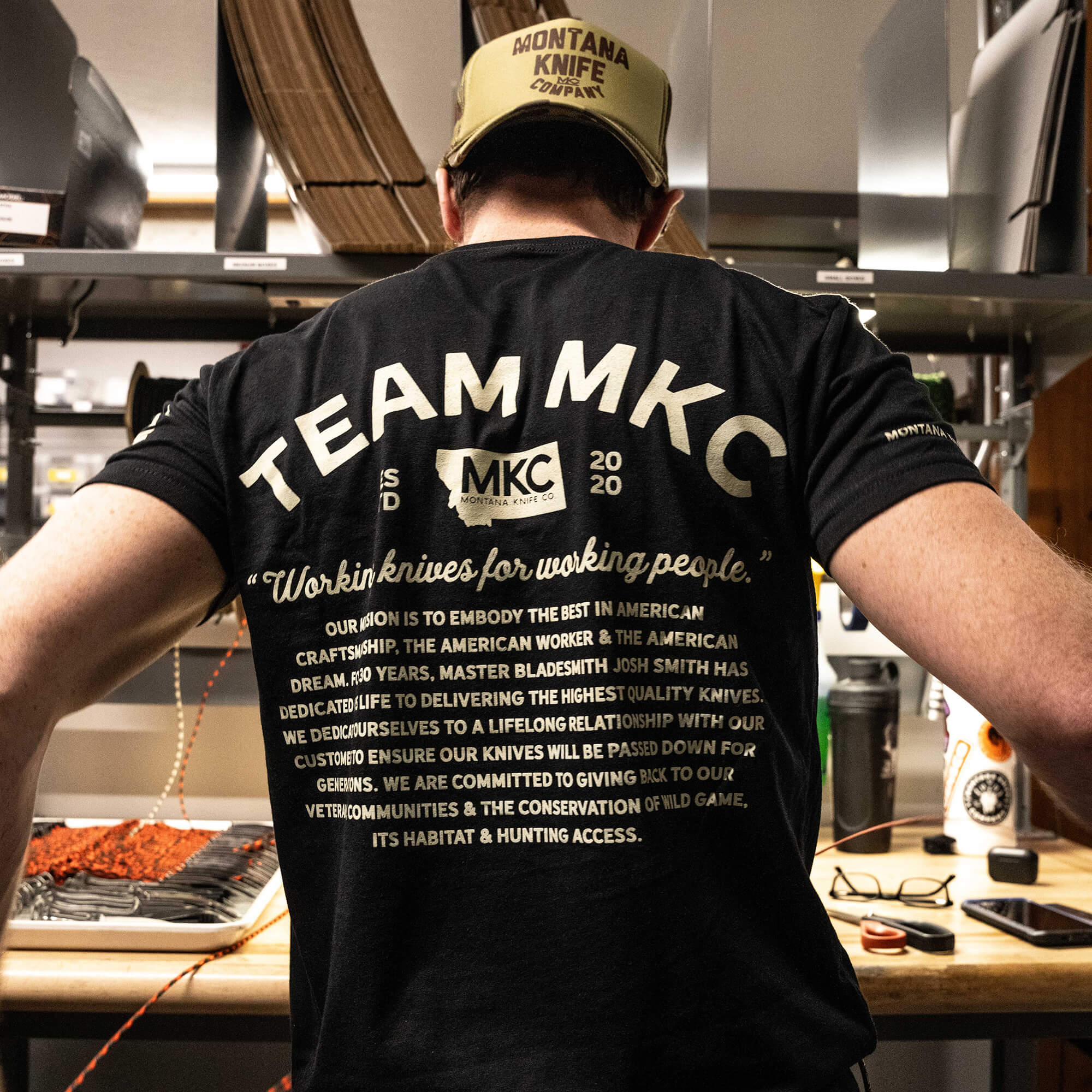 TEAM MKC TEE - BLACK