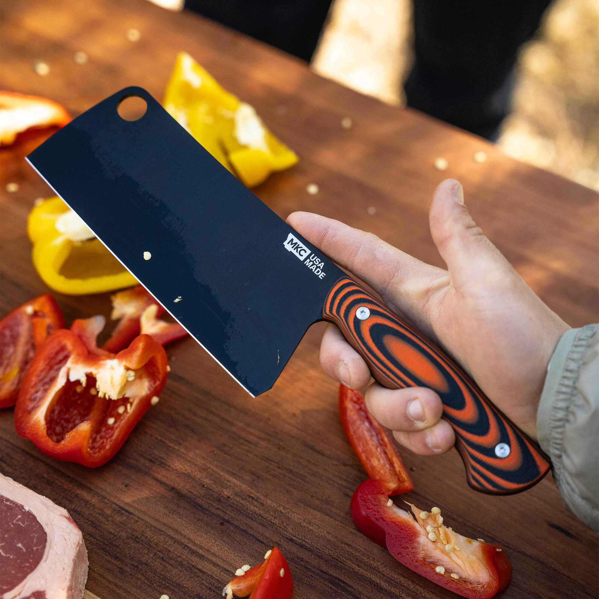 CATTLEMEN CLEAVER 2.0 - ORANGE & BLACK