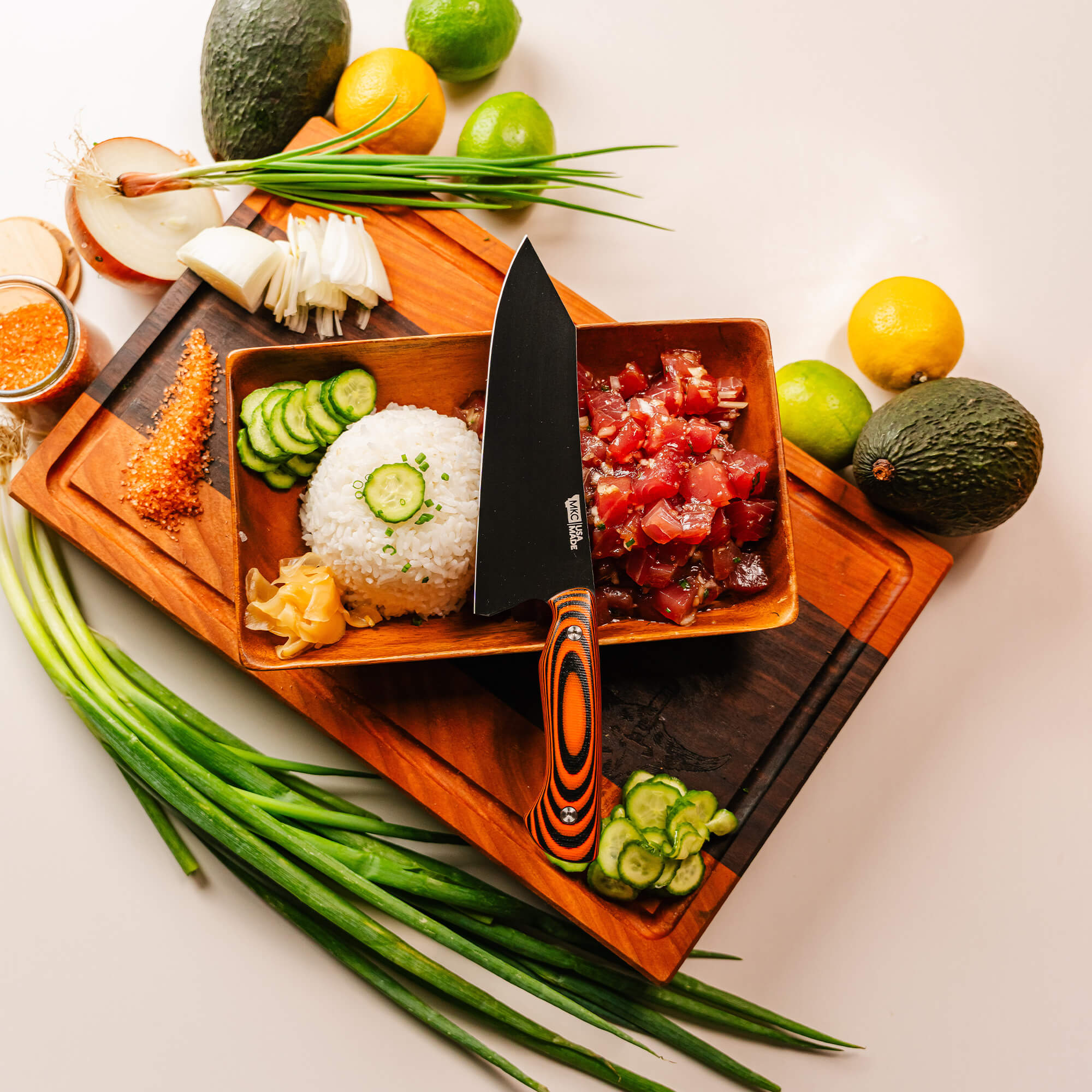 MKC CULINARY SET - ORANGE & BLACK