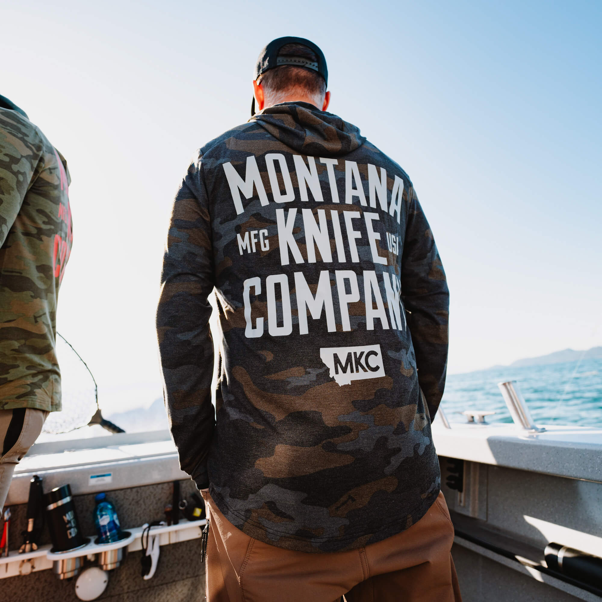 SUN RIVER BAMBOO HOODIE - DARK MKC CAMO