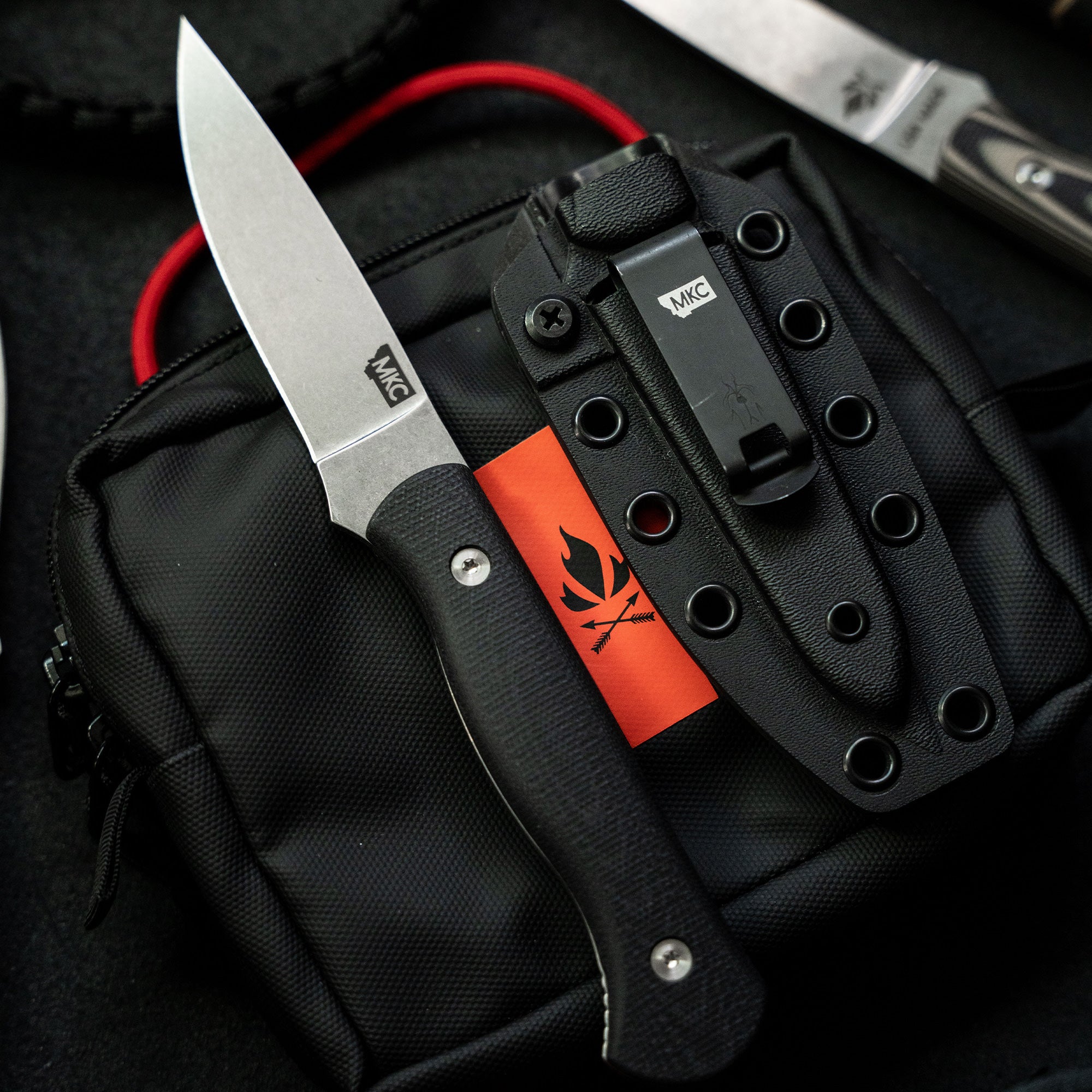FIELDCRAFT SURVIVAL KNIFE - BLACK