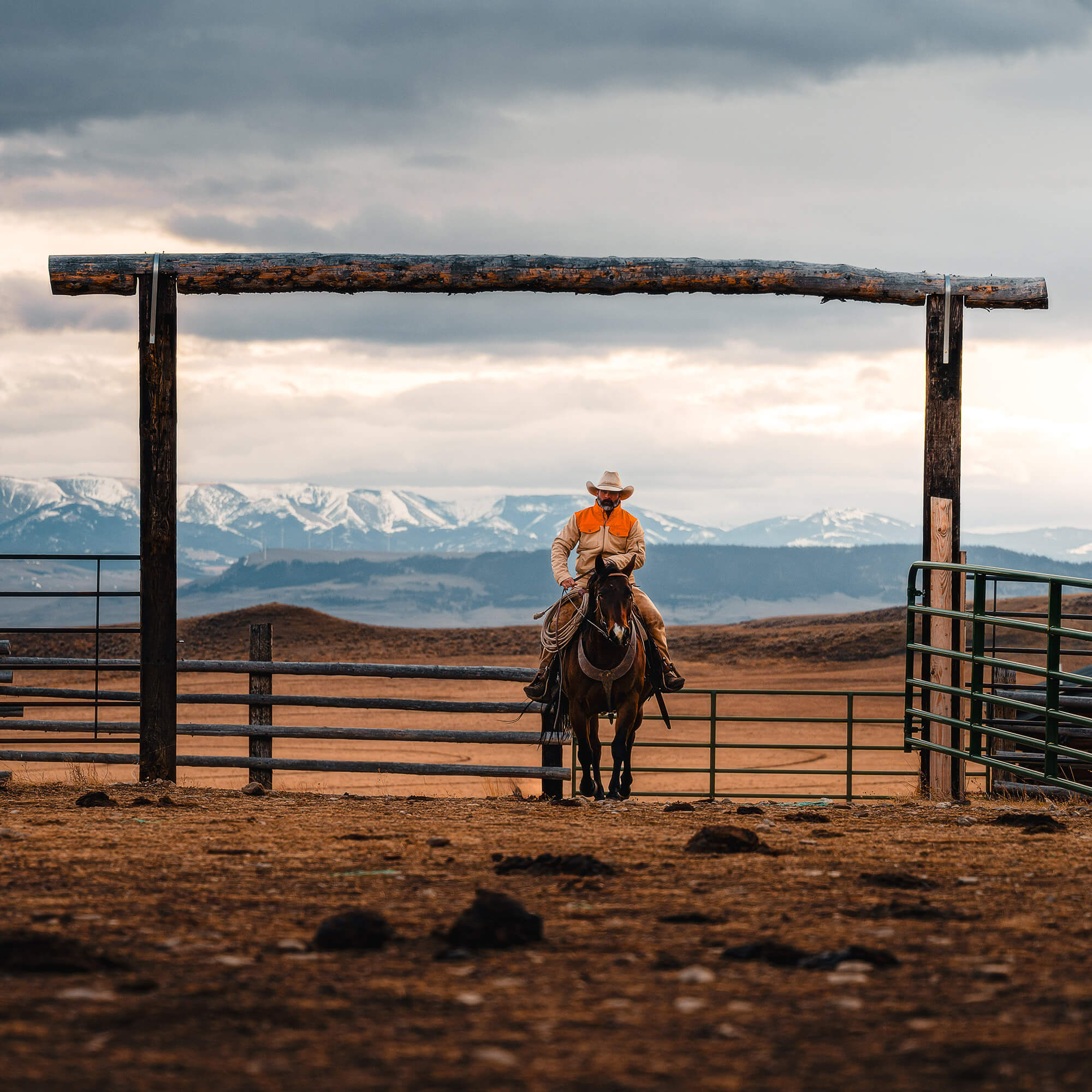 AUGUSTA JACKET - TAN/ORANGE