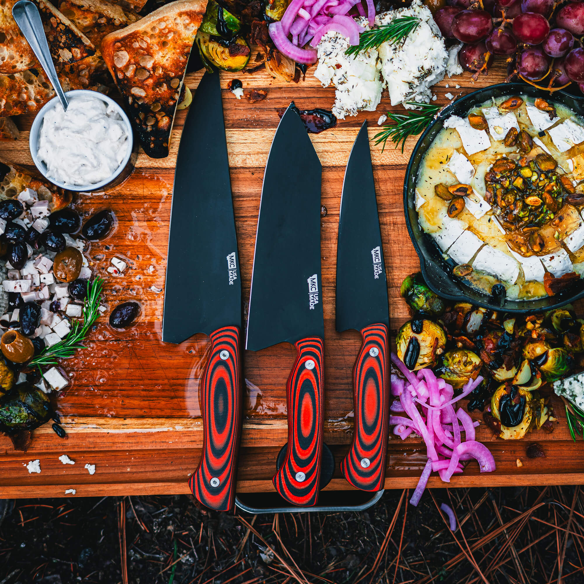 MKC CULINARY SET - ORANGE & BLACK