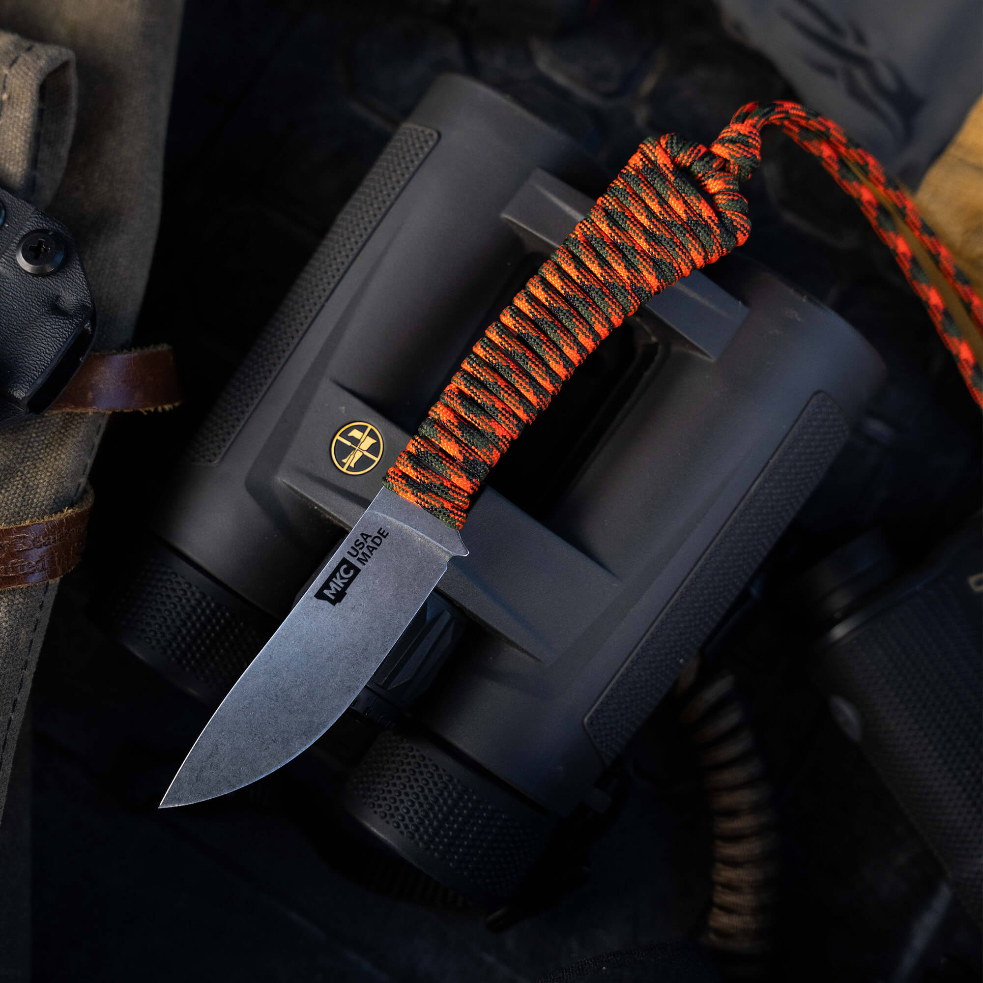 MINI STONED GOAT - ORANGE & BLACK