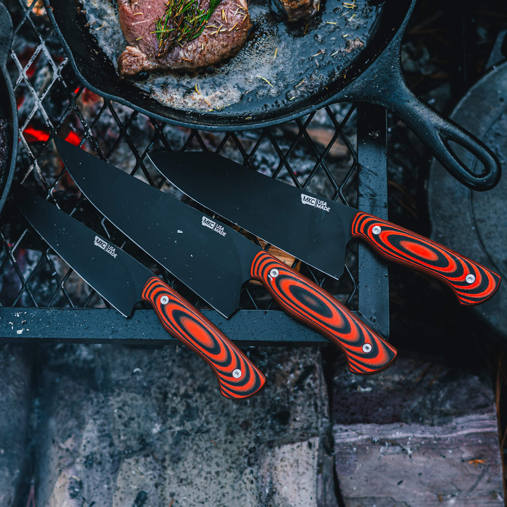 MKC CULINARY SET - ORANGE & BLACK