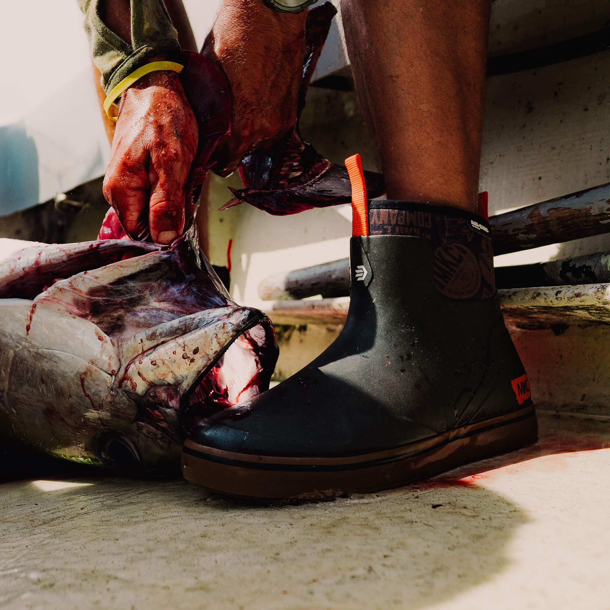 MKC x LACROSSE ALPHA DECK BOOT