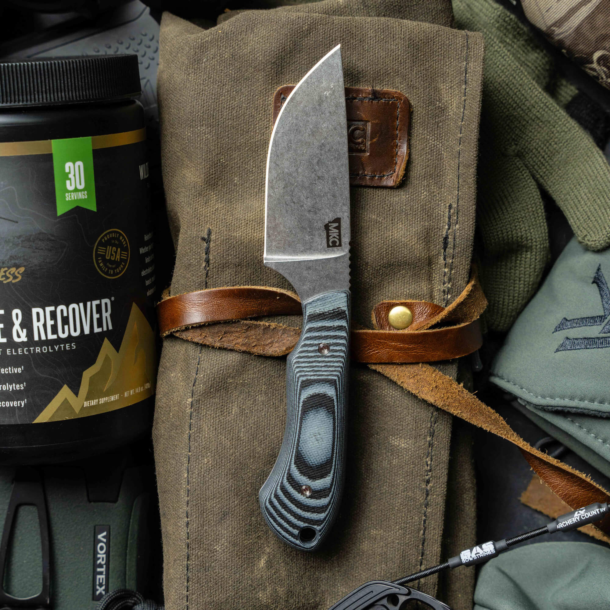 ELKHORN SKINNER - LIVE WILD EDITION - GREY & BLACK