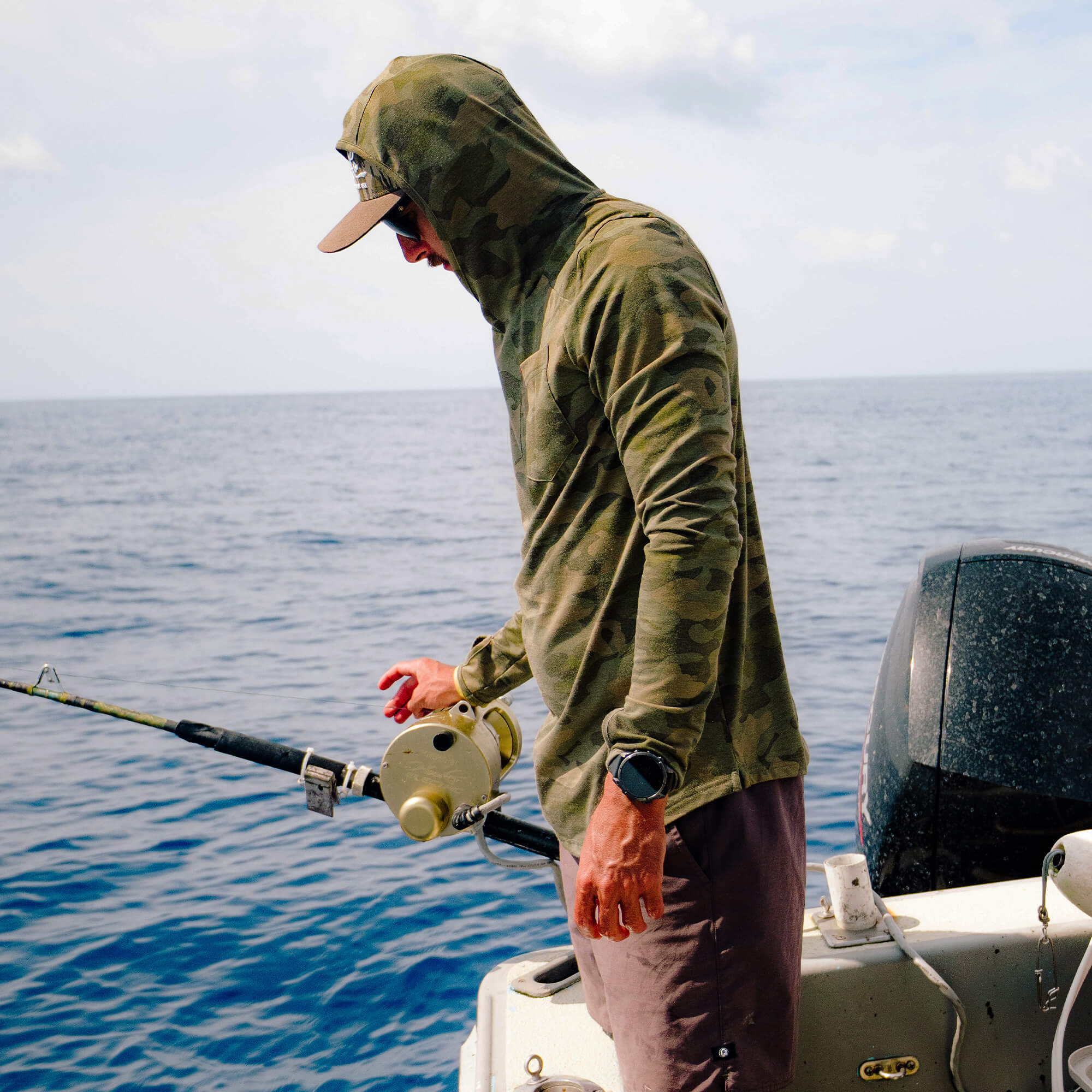 RIMROCK LIGHTWEIGHT HOODIE - VINTAGE WOODLAND CAMO