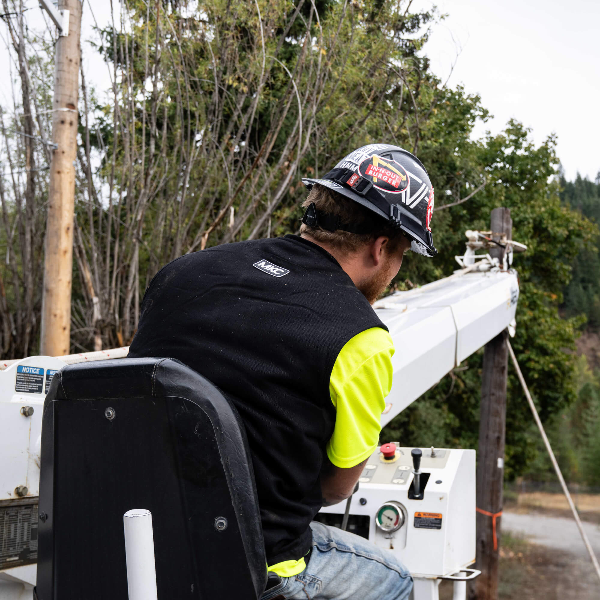 MKC CANVAS WORK VEST - BLACK