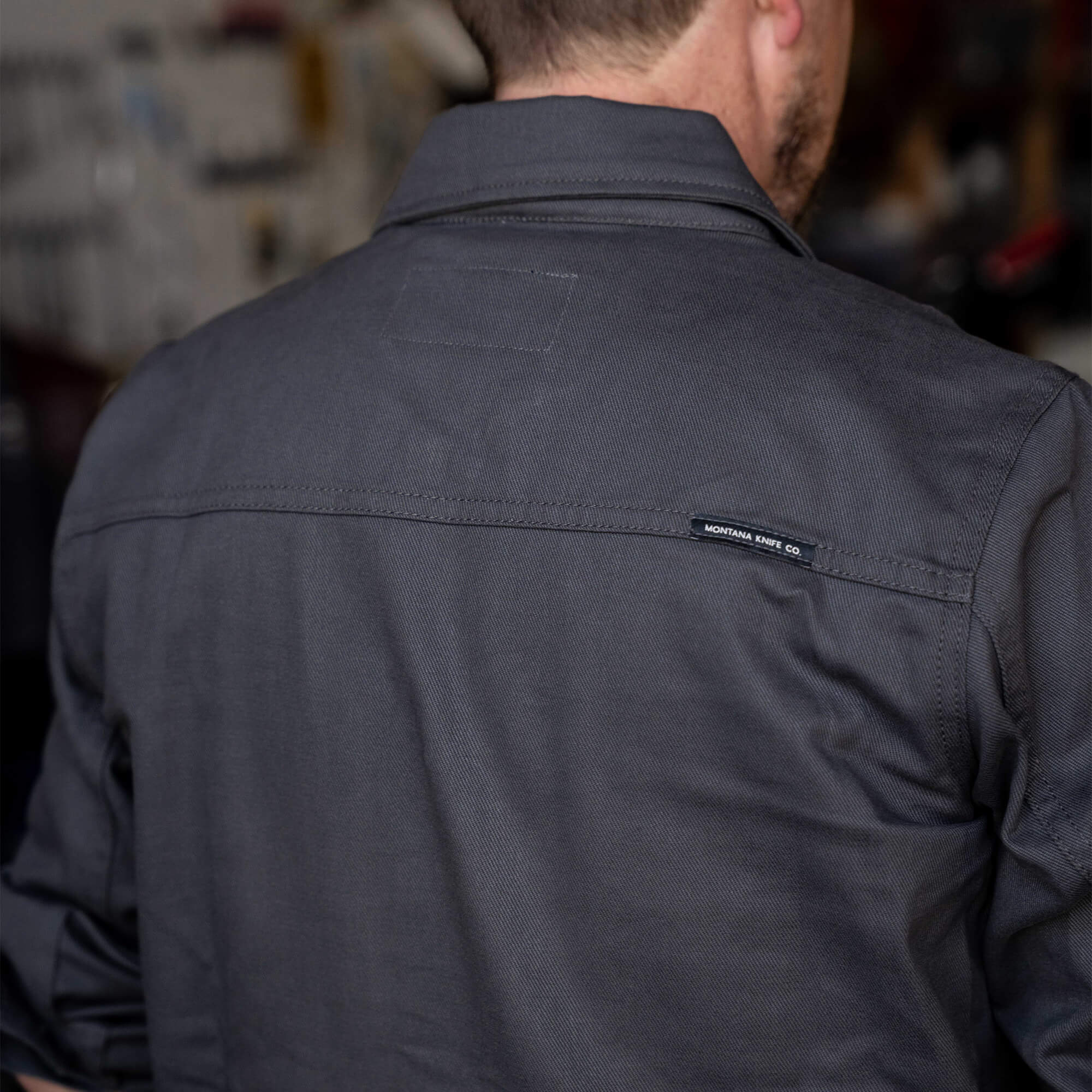 MKC WORK JACKET - CHARCOAL - USA MADE