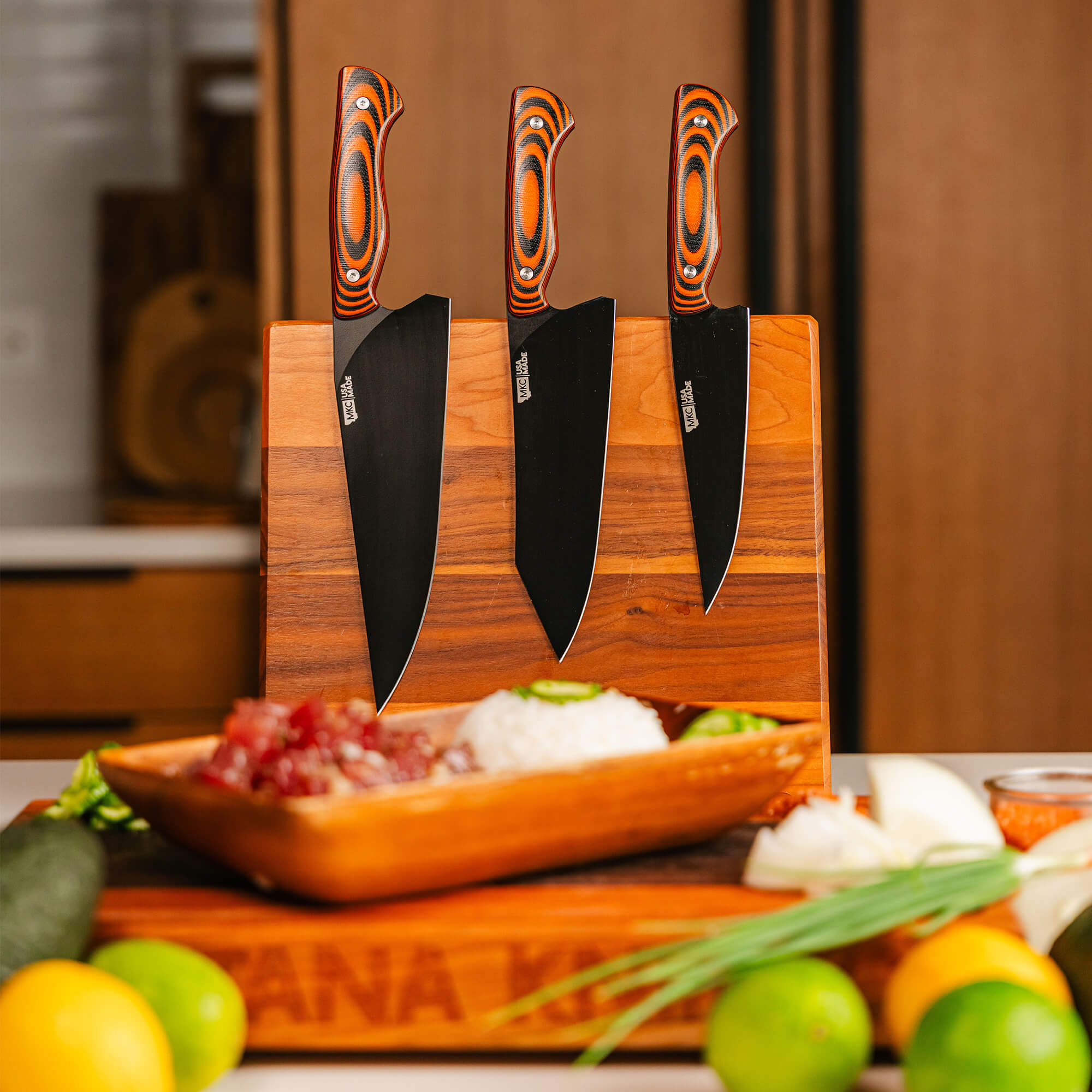 MKC CULINARY SET - ORANGE & BLACK