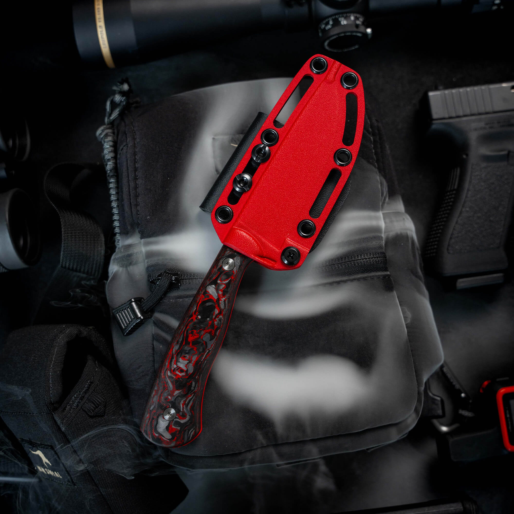 BLOOD BROTHERS WHITETAIL - BLACK/RED