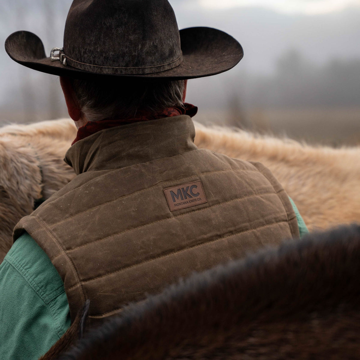 WHITEFISH WAXED CANVAS VEST