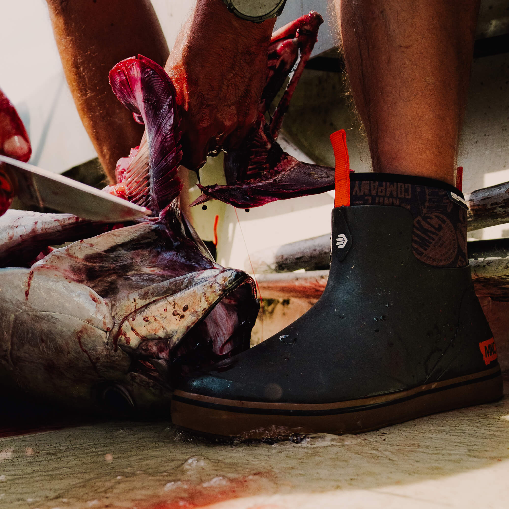 MKC x LACROSSE ALPHA DECK BOOT