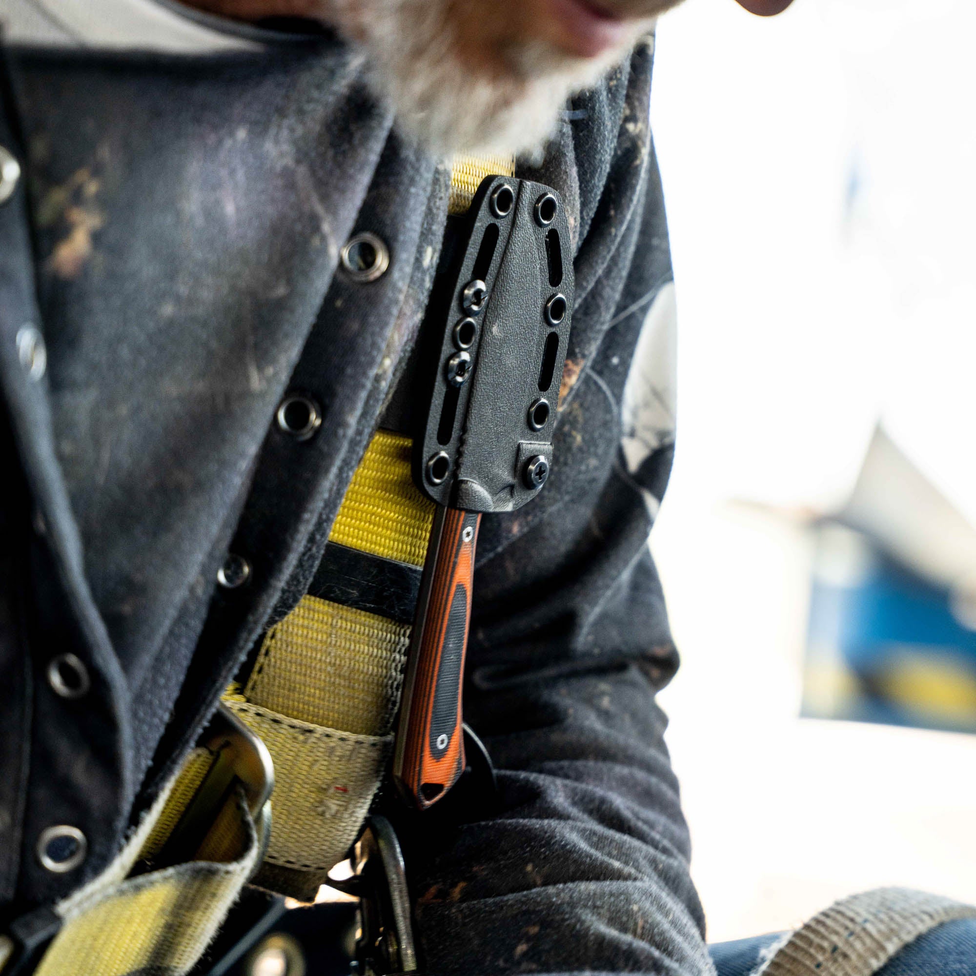 ROCKER - ORANGE & BLACK