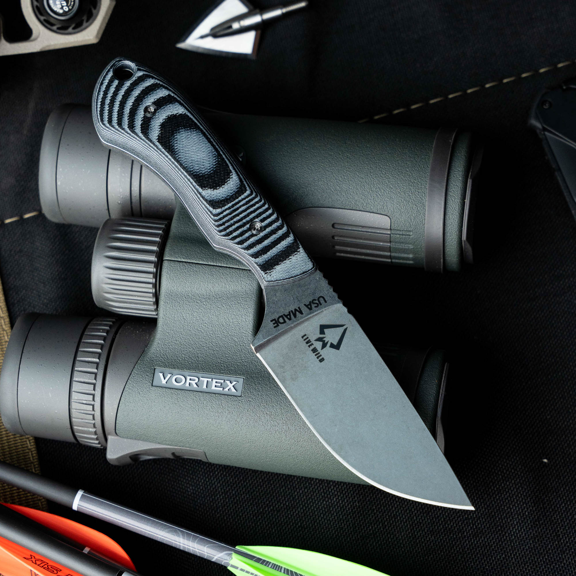 ELKHORN SKINNER - LIVE WILD EDITION - GREY & BLACK