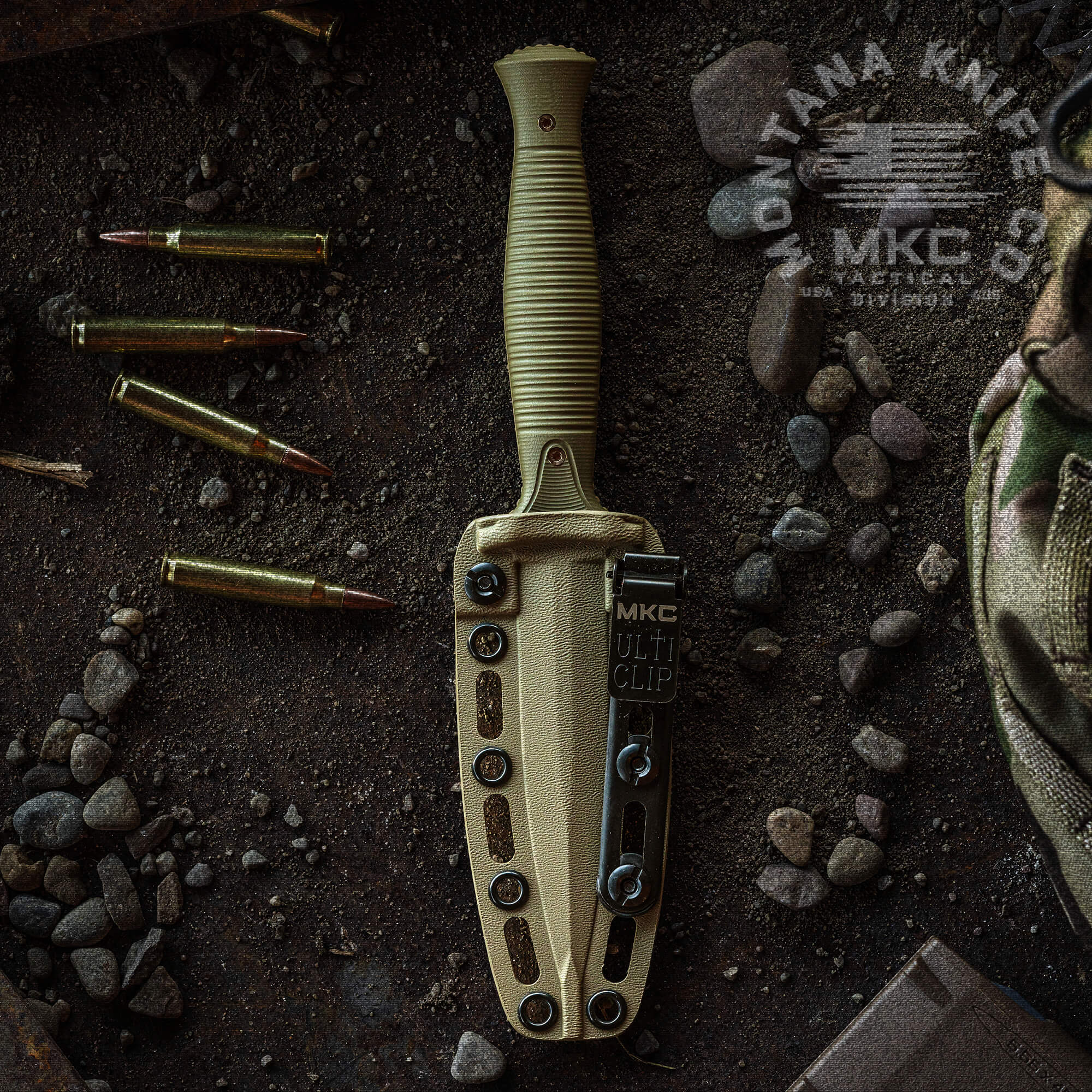 V24 ADDITIONAL KYDEX SHEATH - FLAT DARK EARTH