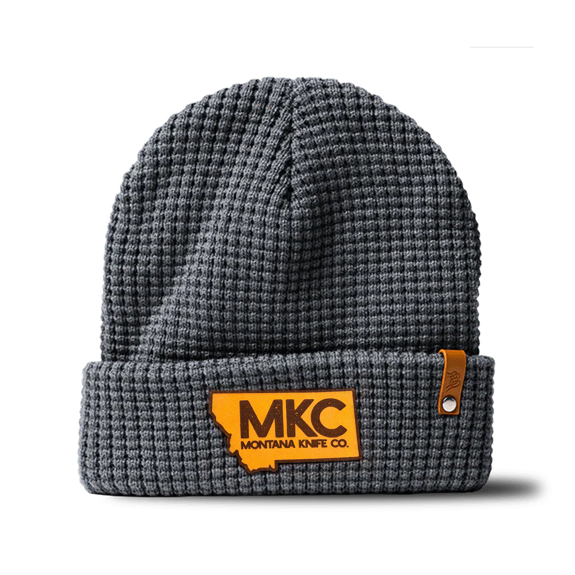 MKC BIG STATE PATCH - ELITE GREY BEANIE