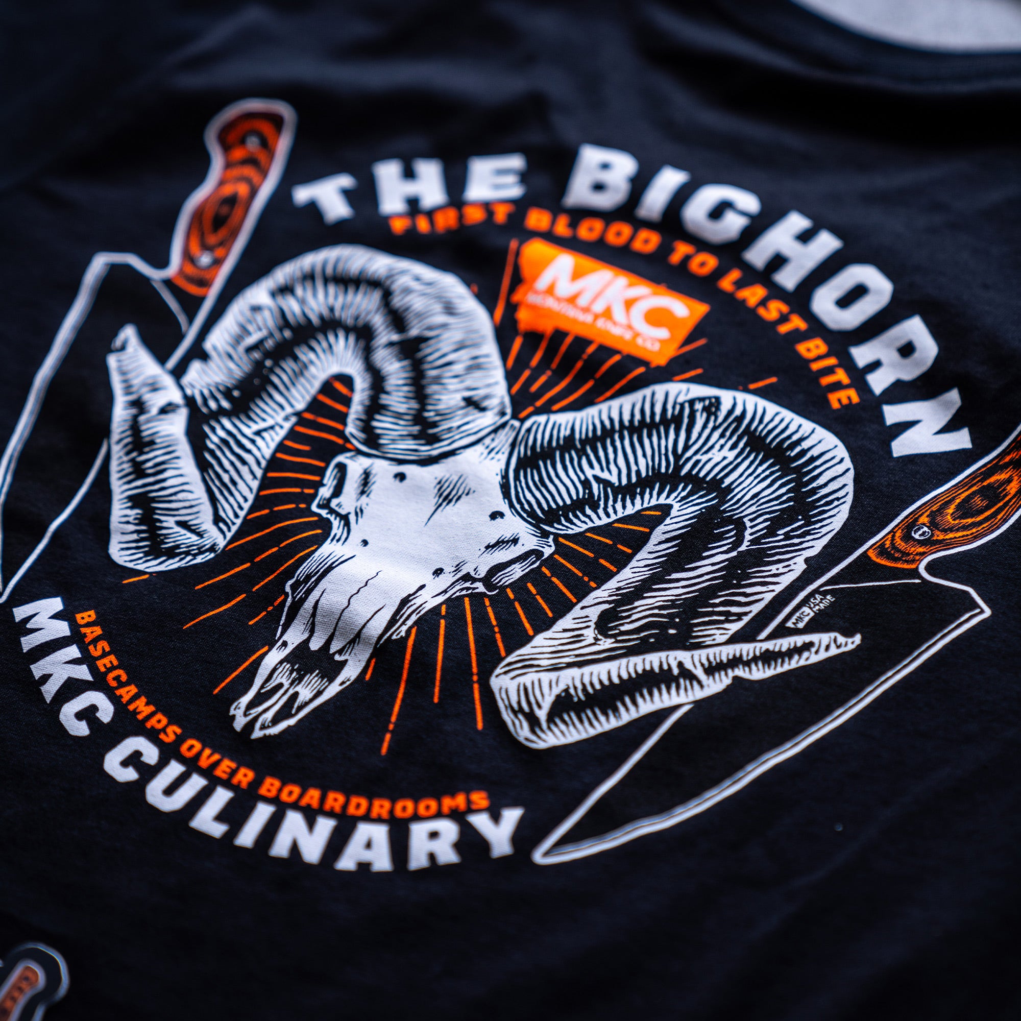 MKC BIGHORN CHEF TEE - USA MADE