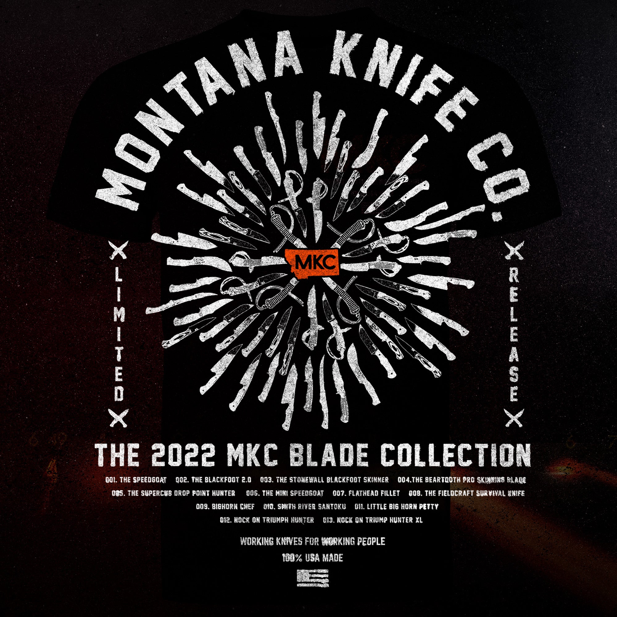 MKC 2022 COLLECTION TEE - SINGLE BATCH PRINTING