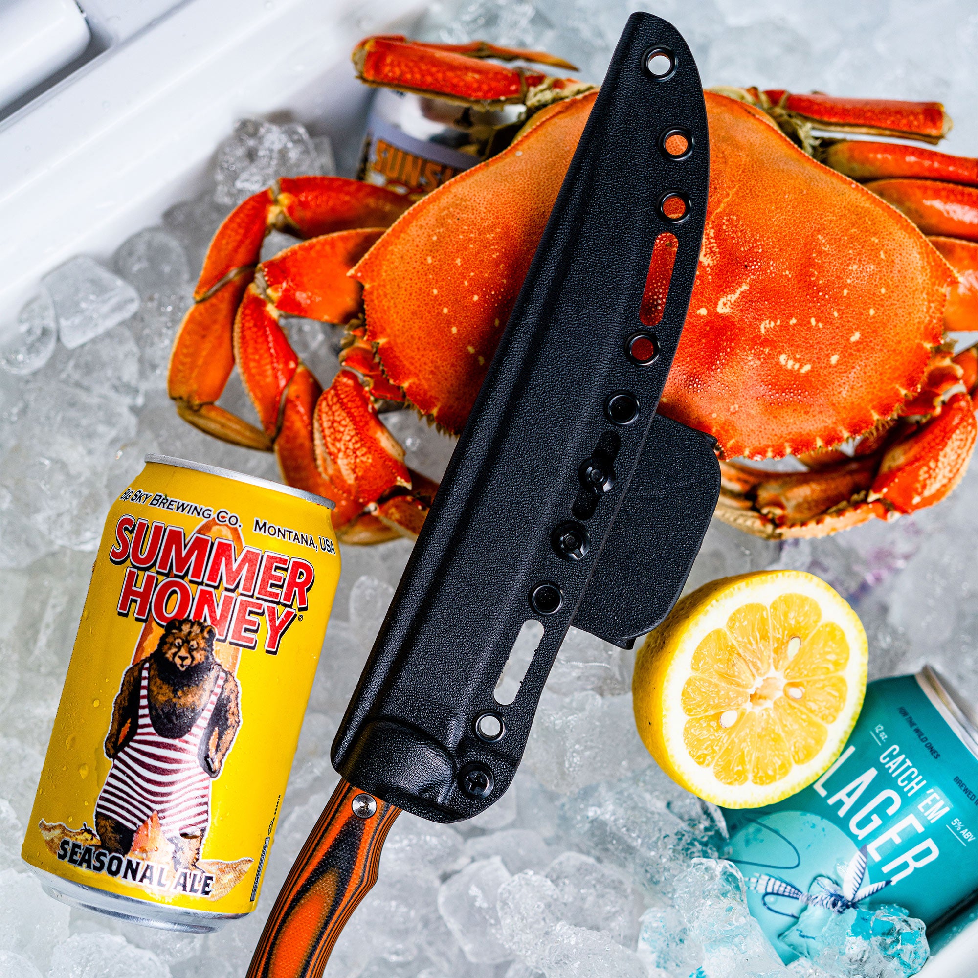 FLATHEAD FILLET - ORANGE & BLACK
