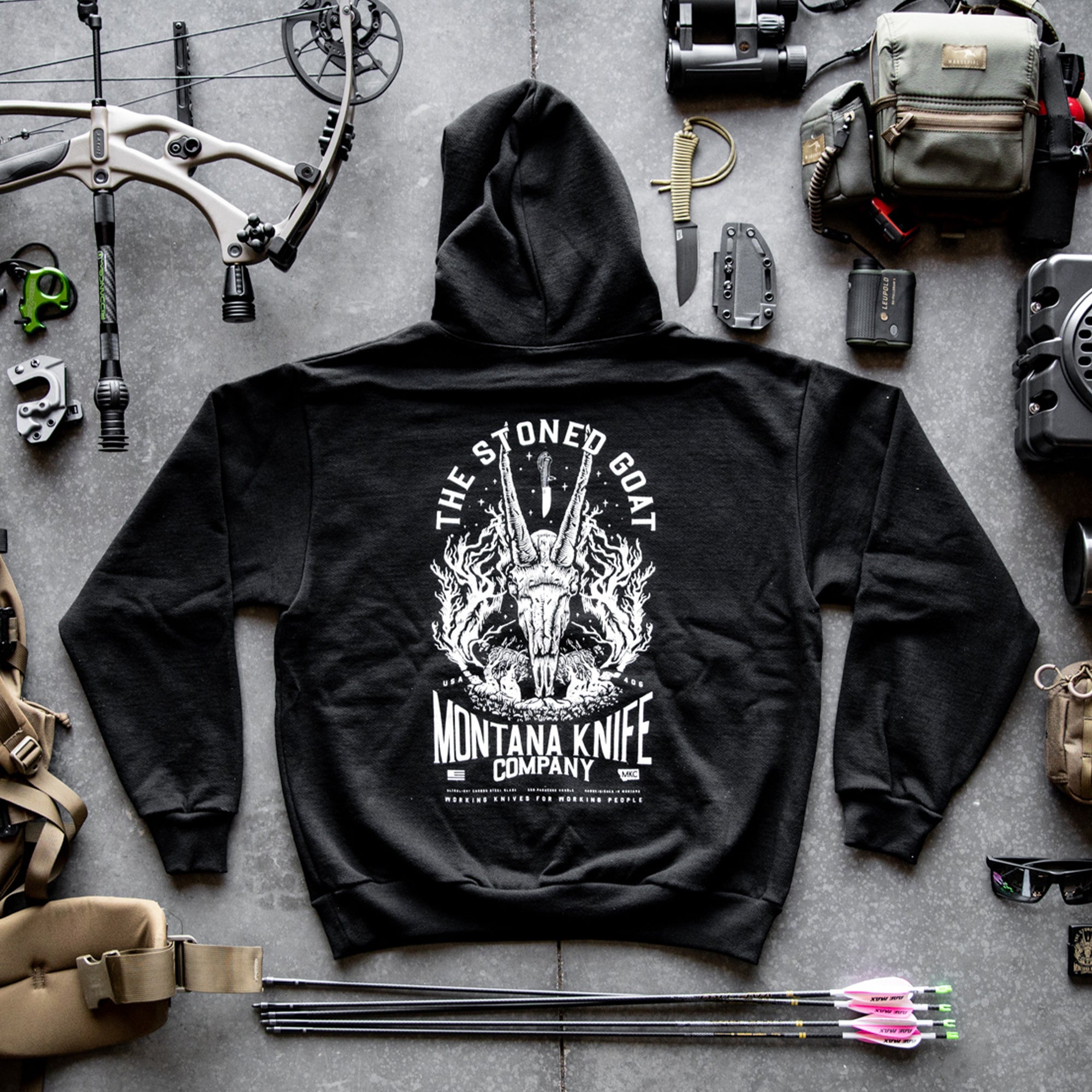 MKC STONED GOAT HOODIE - USA MADE
