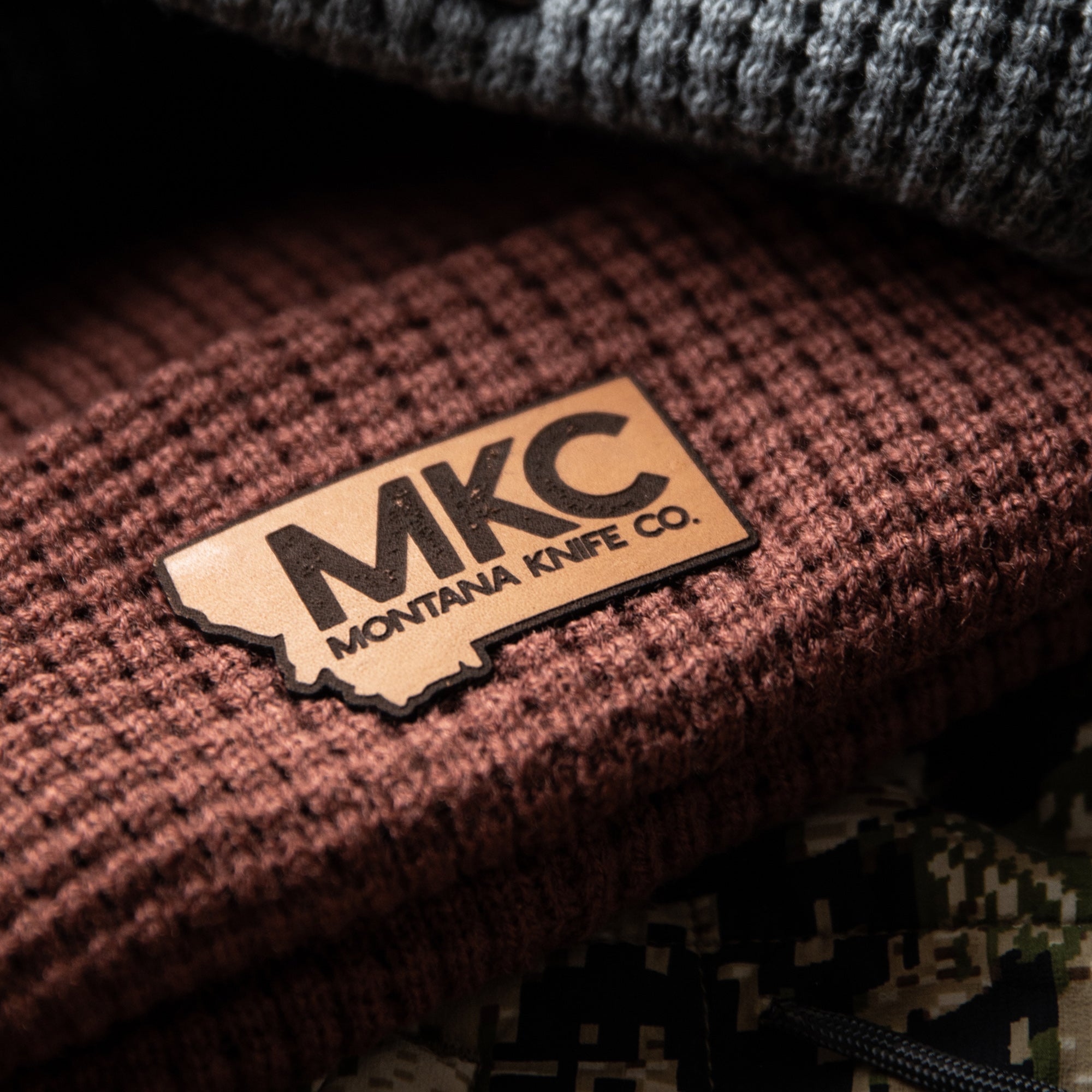MKC BIG STATE PATCH - ELITE CLAY BEANIE