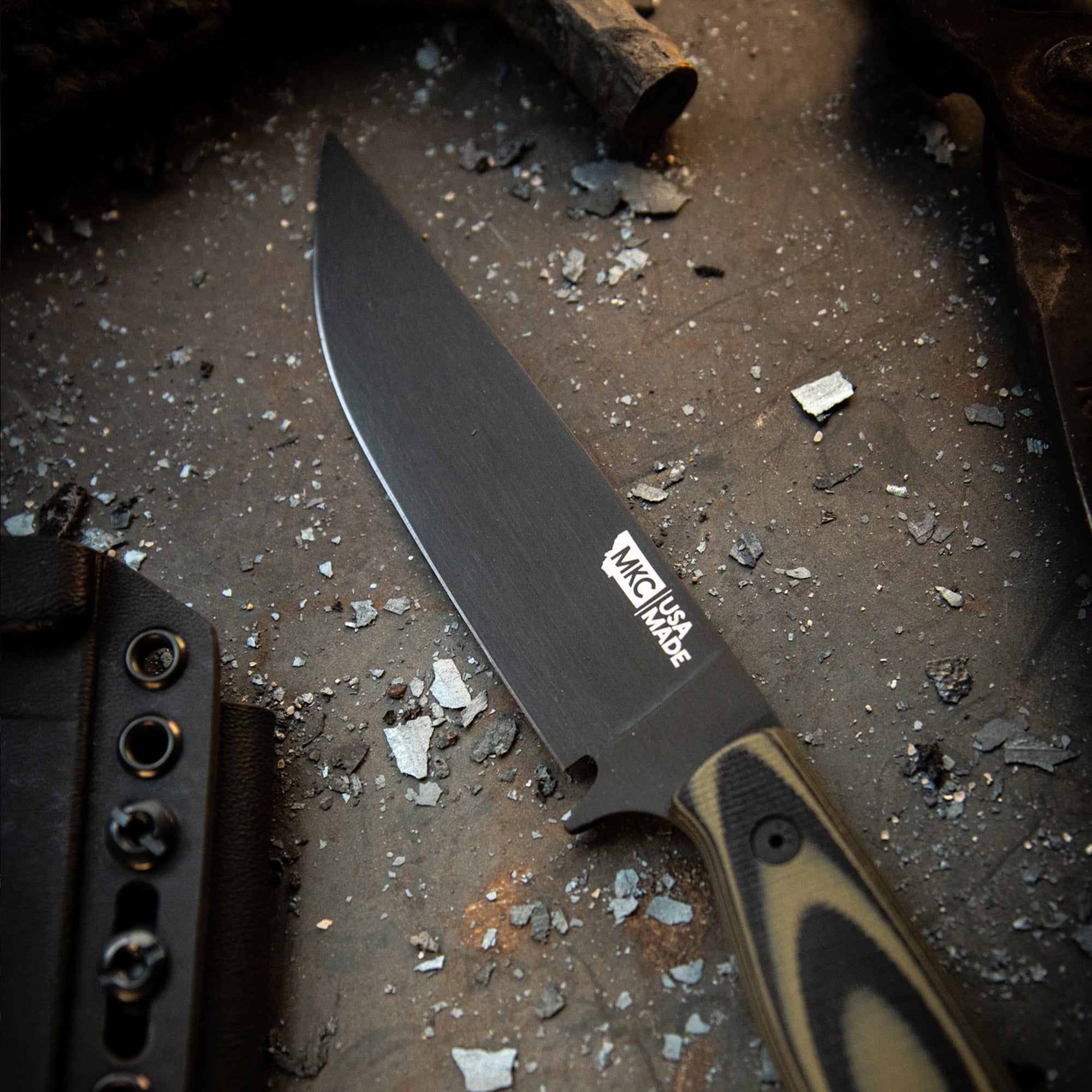 SUPER CUB - DROP POINT HUNTER - GREEN & BLACK