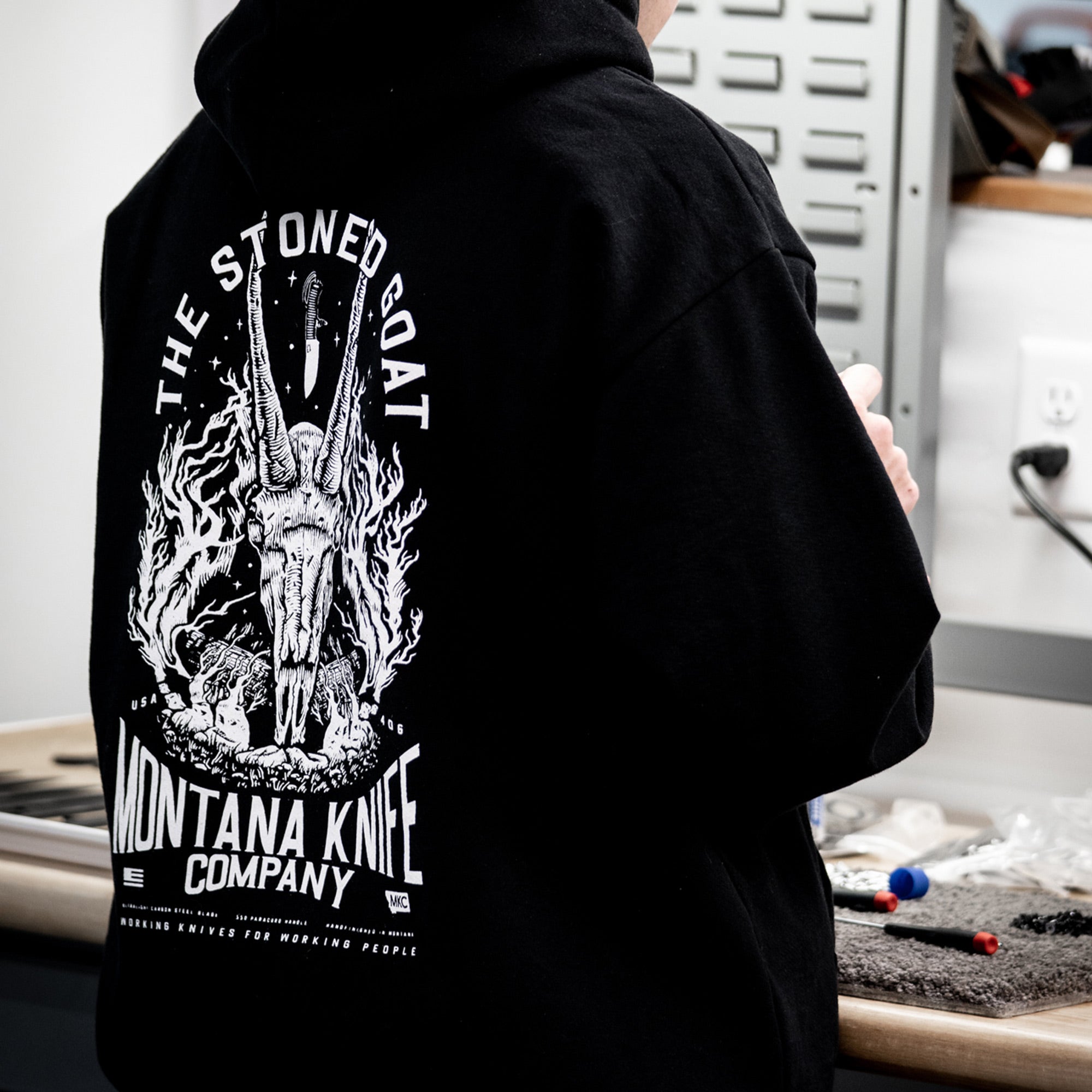 MKC STONED GOAT HOODIE - USA MADE