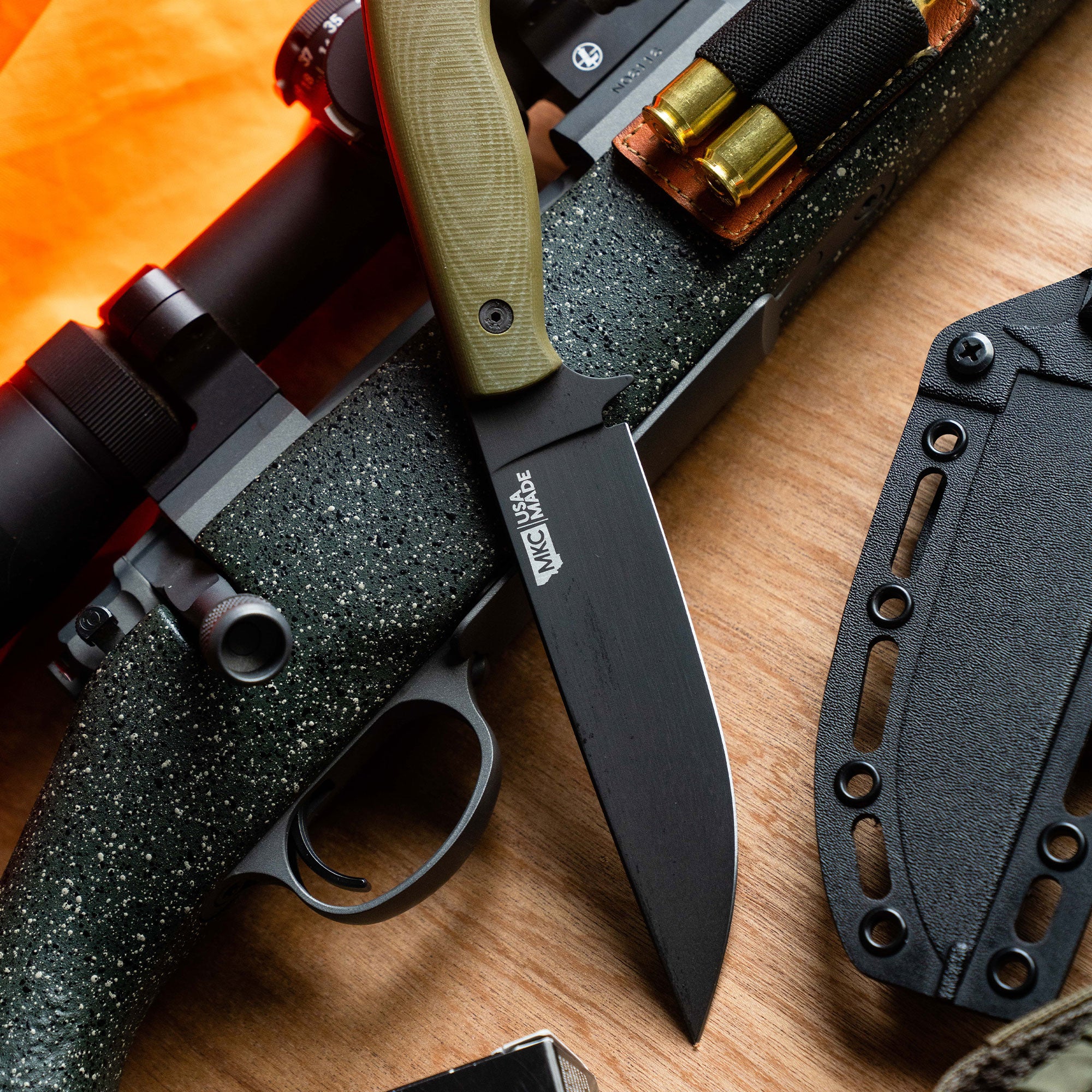 SUPER CUB - DROP POINT HUNTER - OLIVE