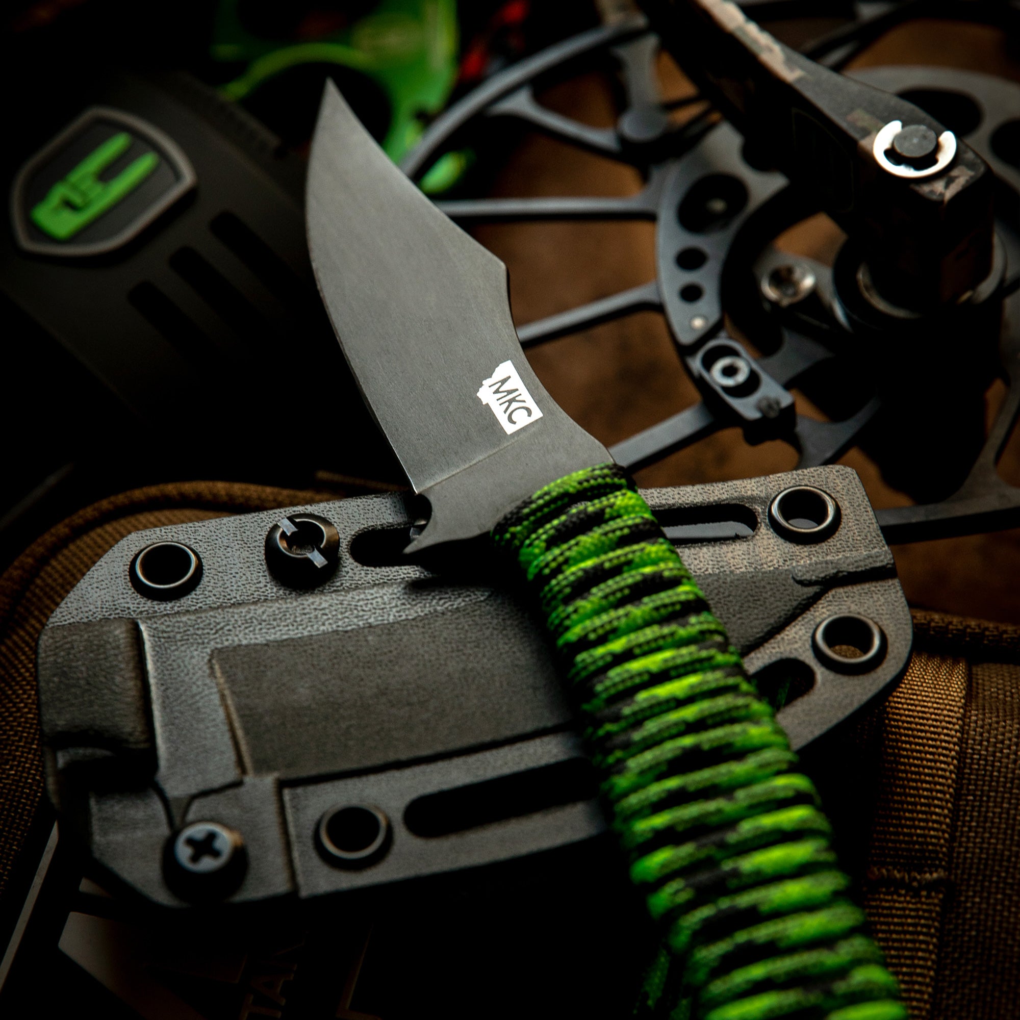 NOCK ON - TRIUMPH SL - GREEN & BLACK